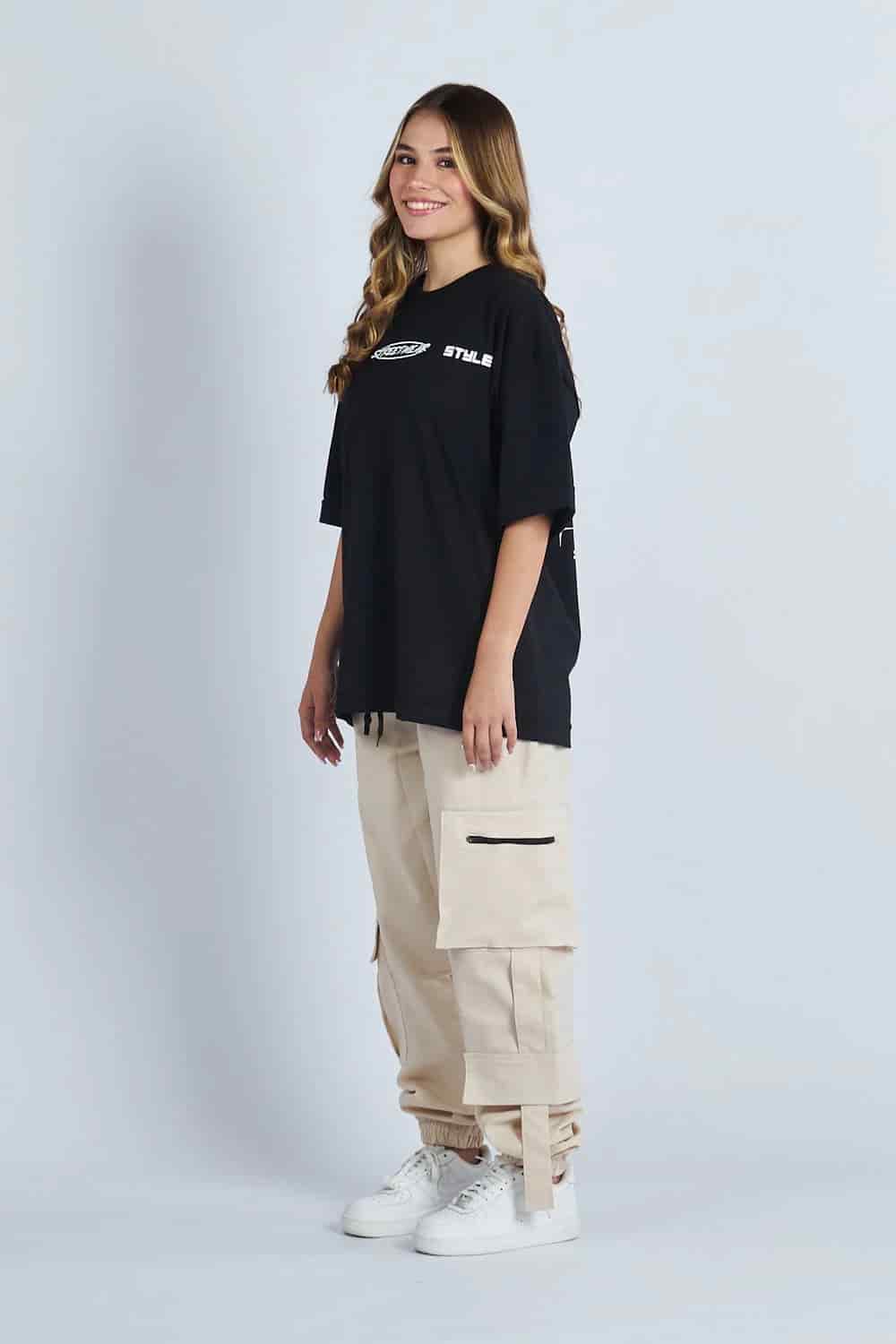 Camiseta oversize estampado Together Negro | DROP 03 | - miniatura 5