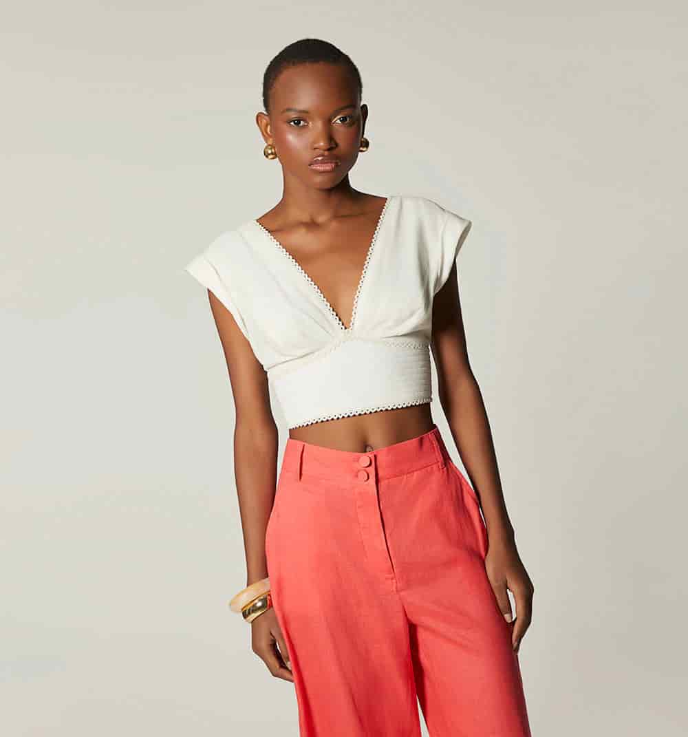 Blusa amarre en espalda - miniatura 6