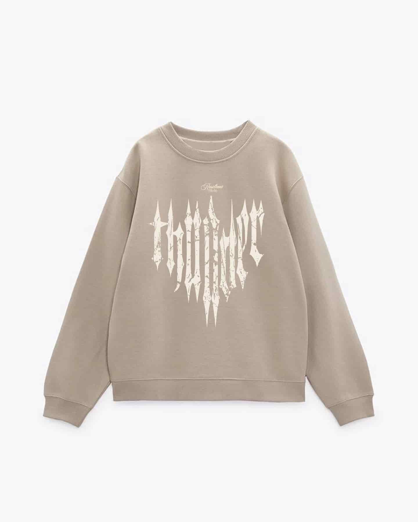 Thunder Crewneck Nude - miniatura 1