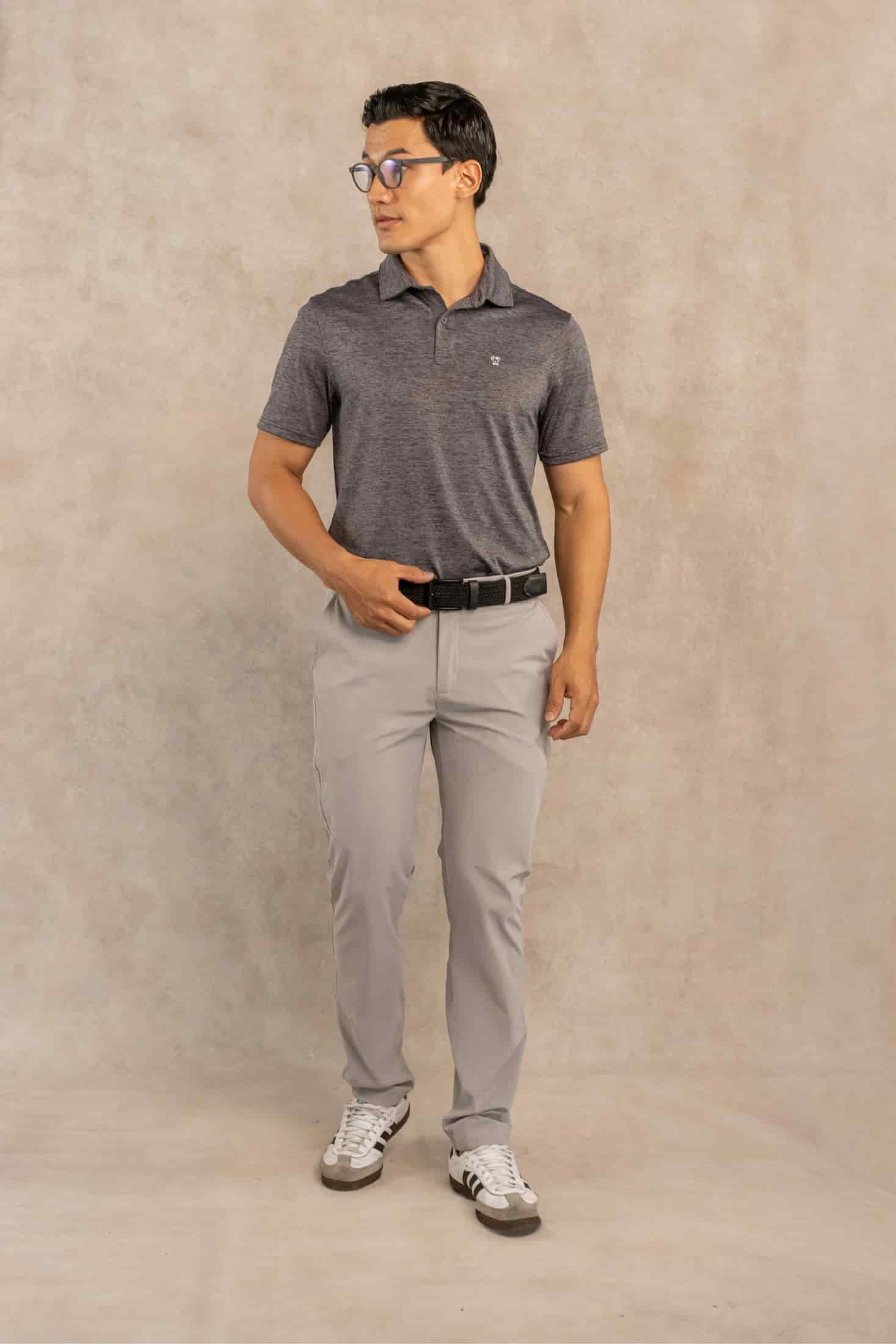 Pantalon Performance Antimanchas Gris Claro - miniatura 8