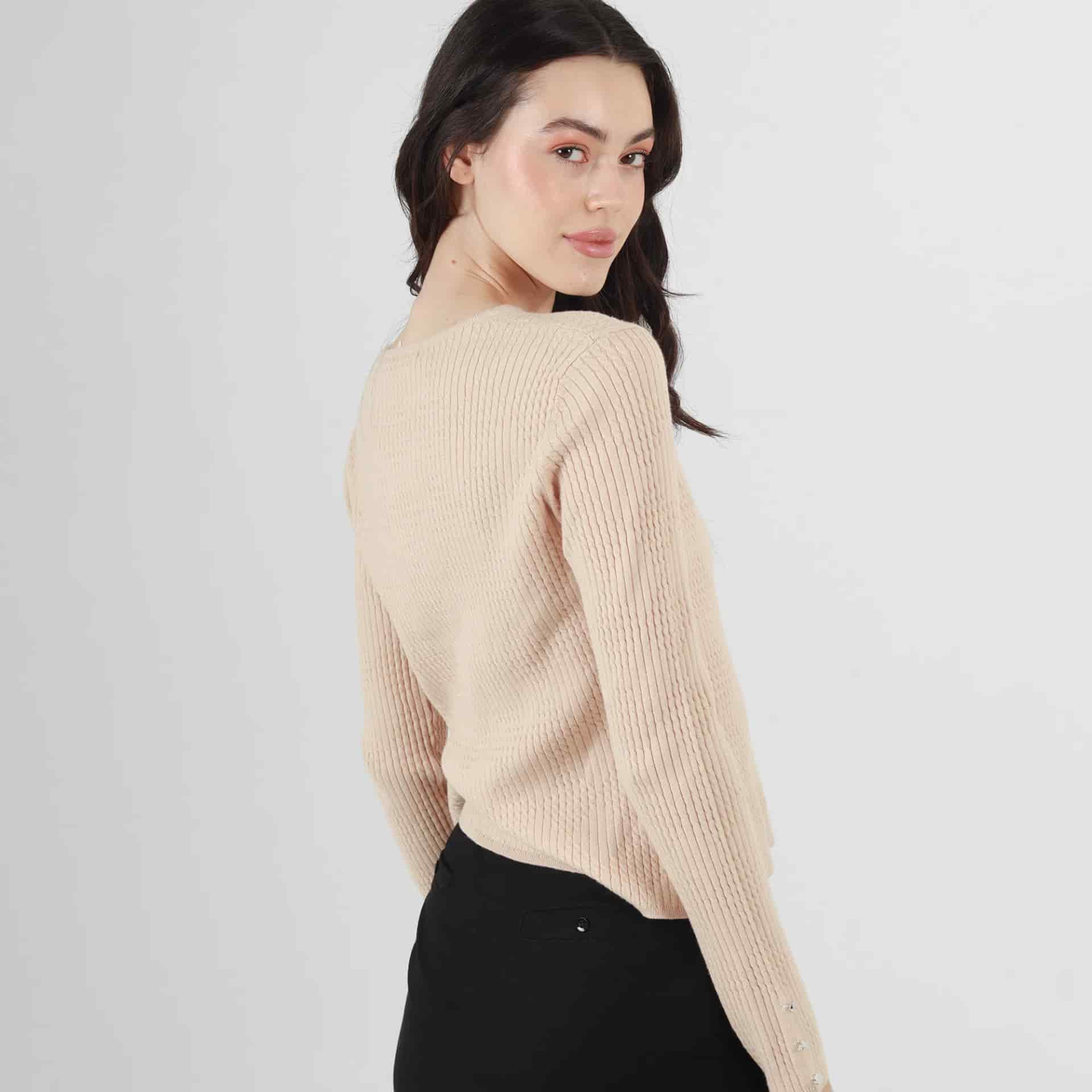 Sweater Cuello Redondo Manga Larga - miniatura 4