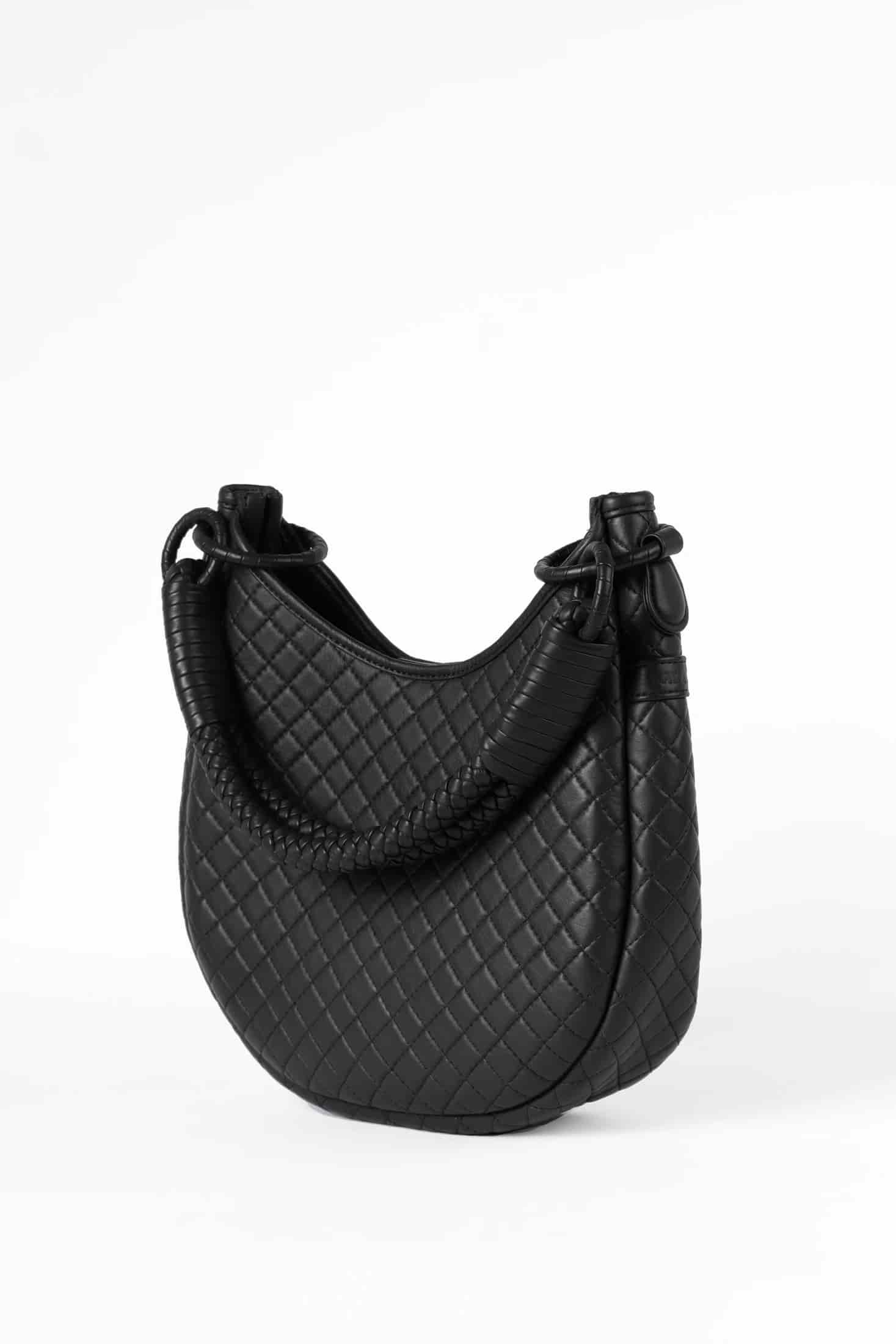 Saddle Shoulder Bag, Black - miniatura 3