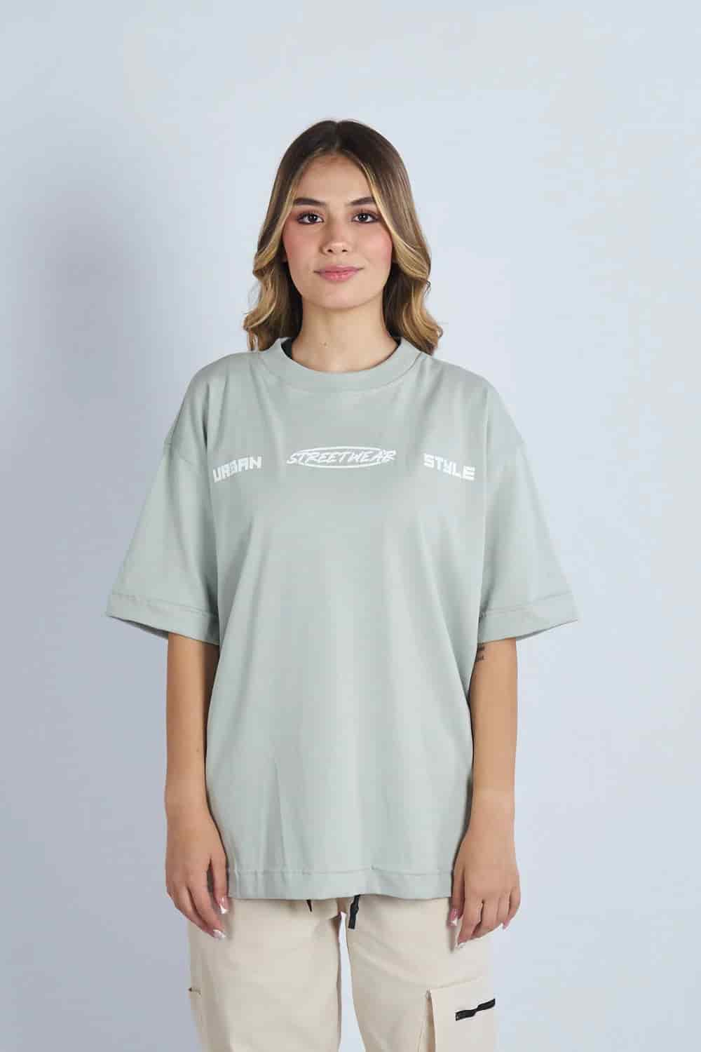 Camiseta oversize estampado Together Gris V | DROP 03 | - miniatura 4