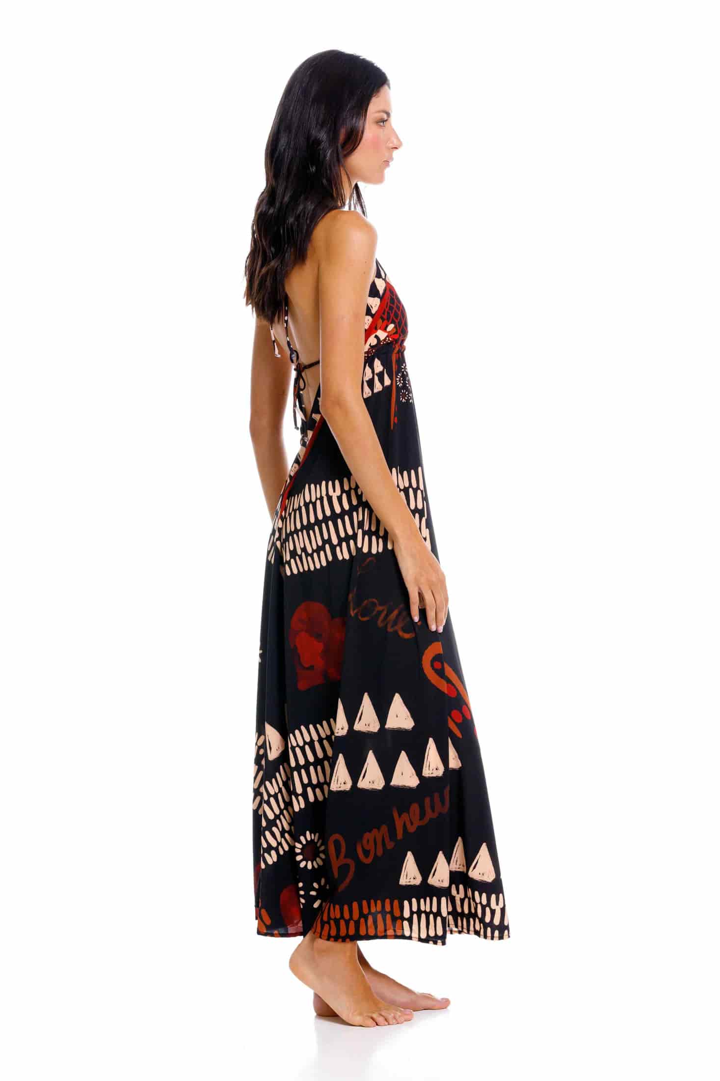 Vestido Bohemia Largo Ubuntu - miniatura 4