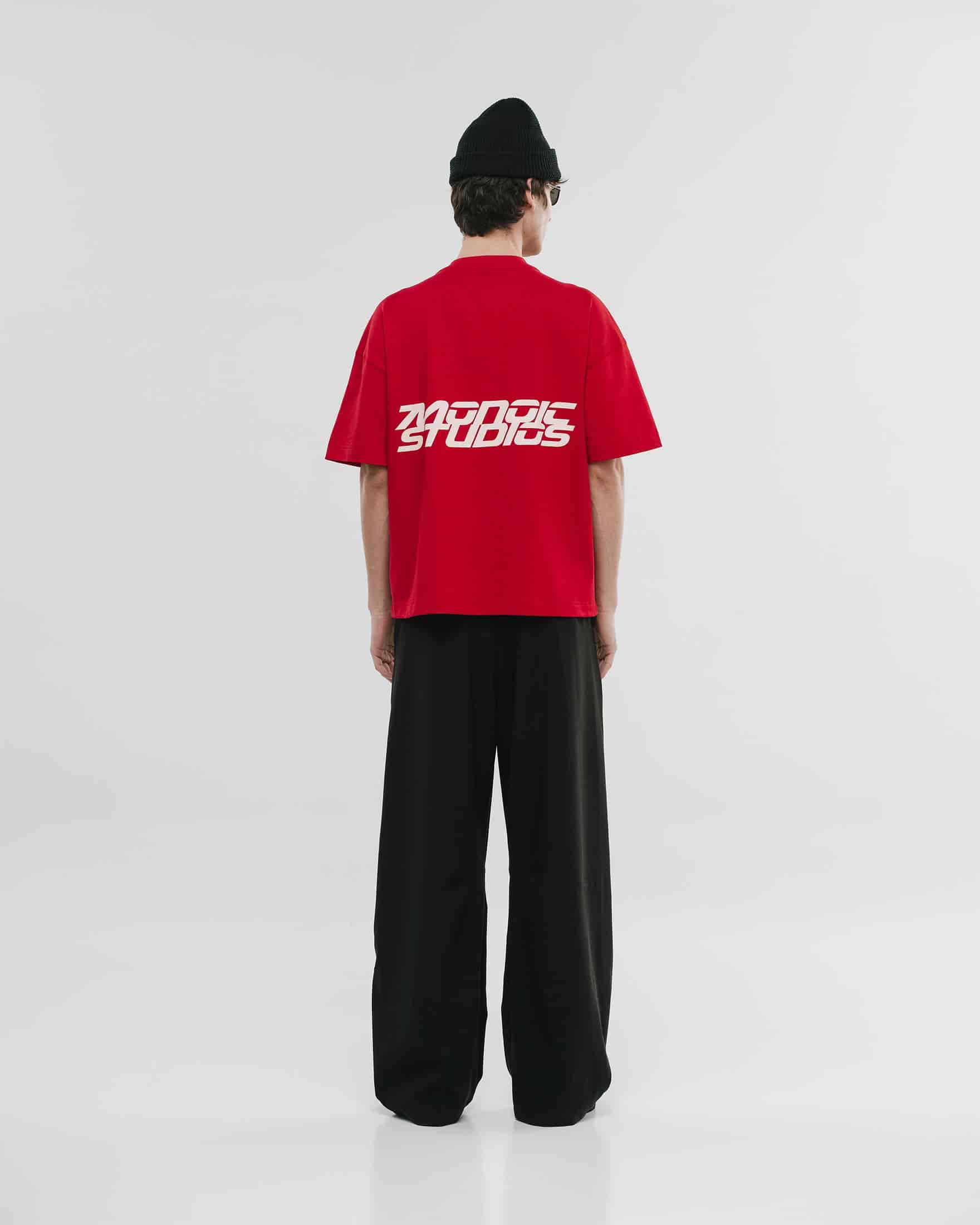 Camiseta Boxy Fit Speed - Pompeian Red - miniatura 2