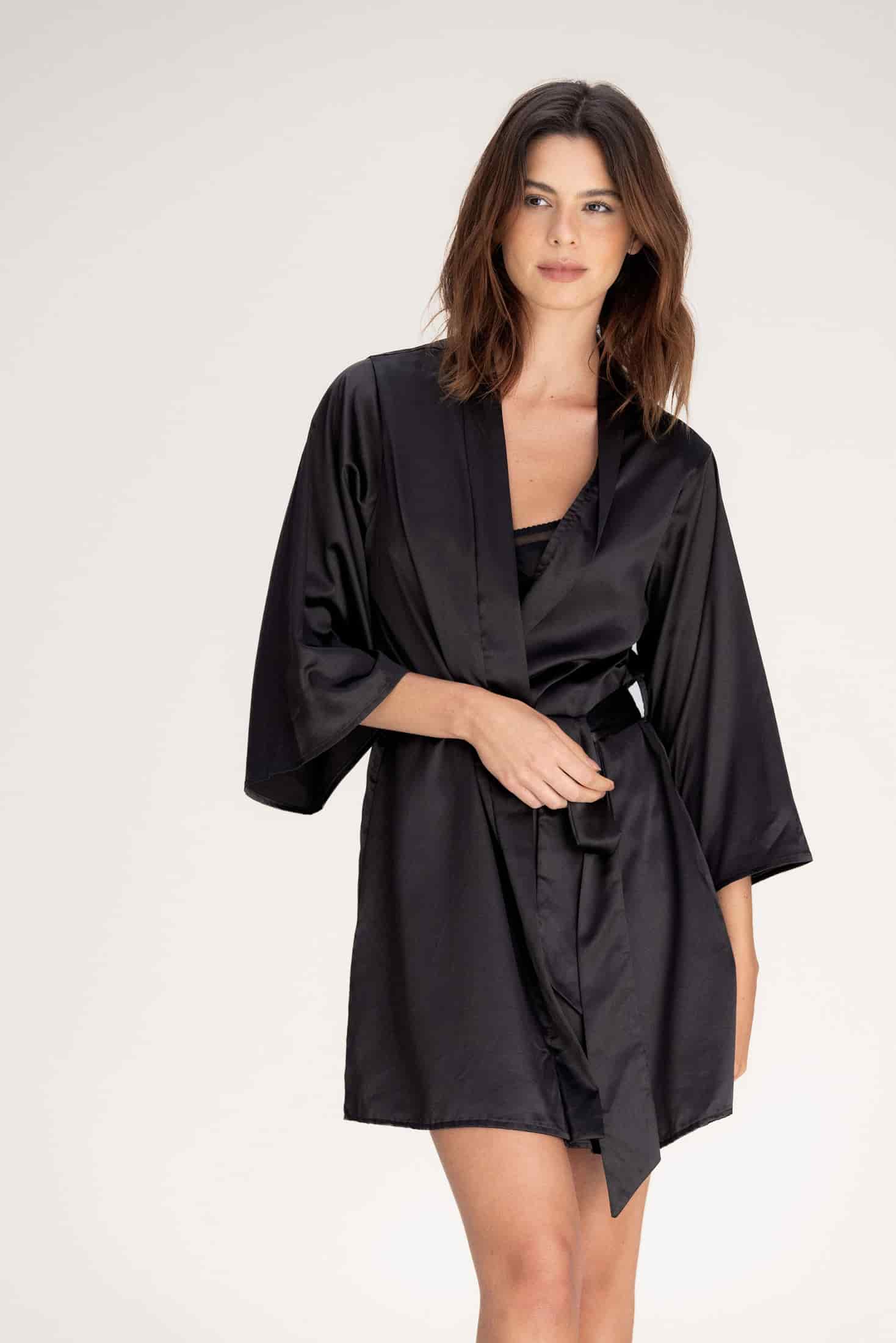 KIMONO ELIZA NEGRO - miniatura 6