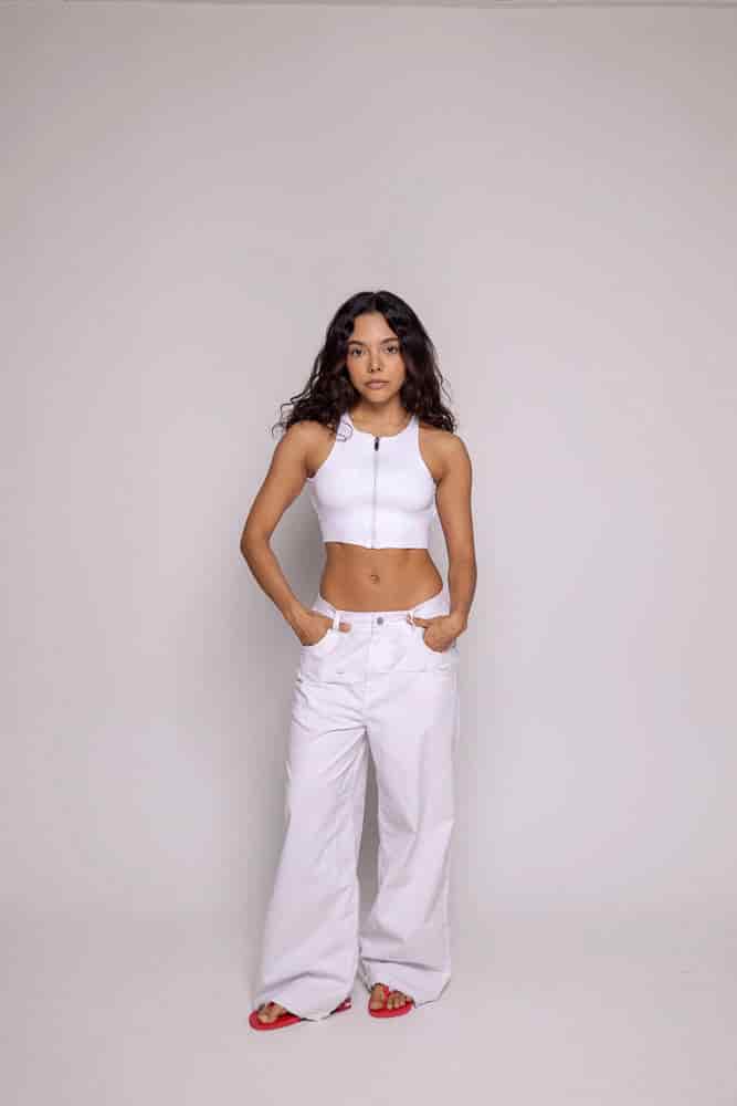 Tank Top Motion Cierre-Blanco - miniatura 3