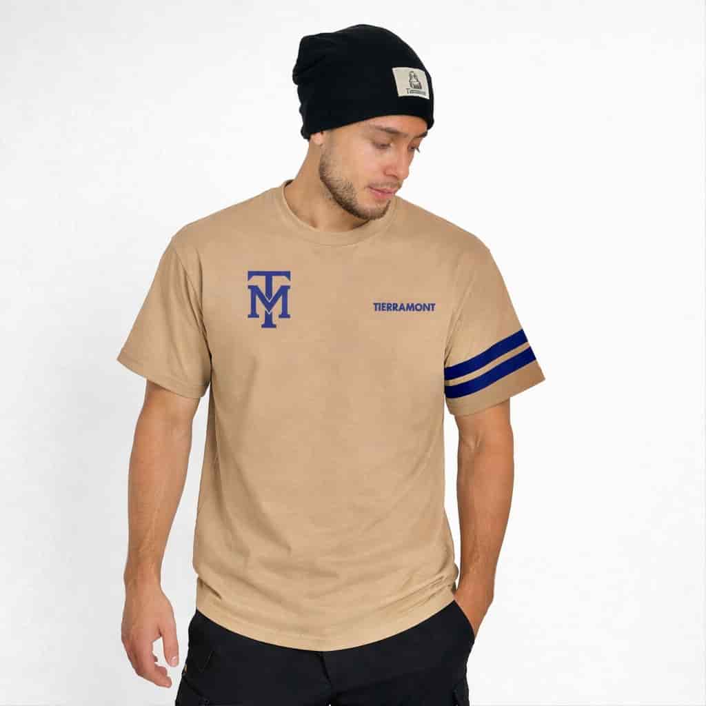 Camiseta Marrón Tierramont Unisex - miniatura 1