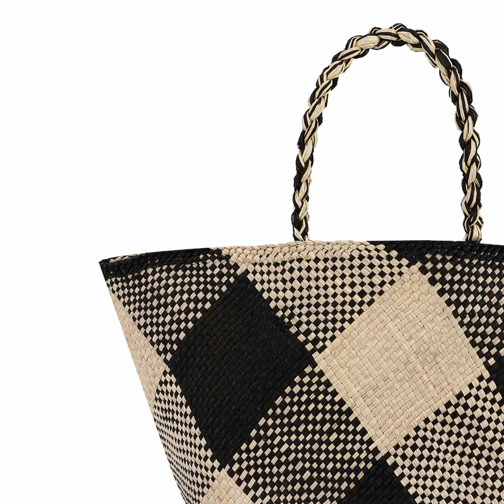 Bolso Artesanal de Playa Sandoná - Beige - miniatura 9