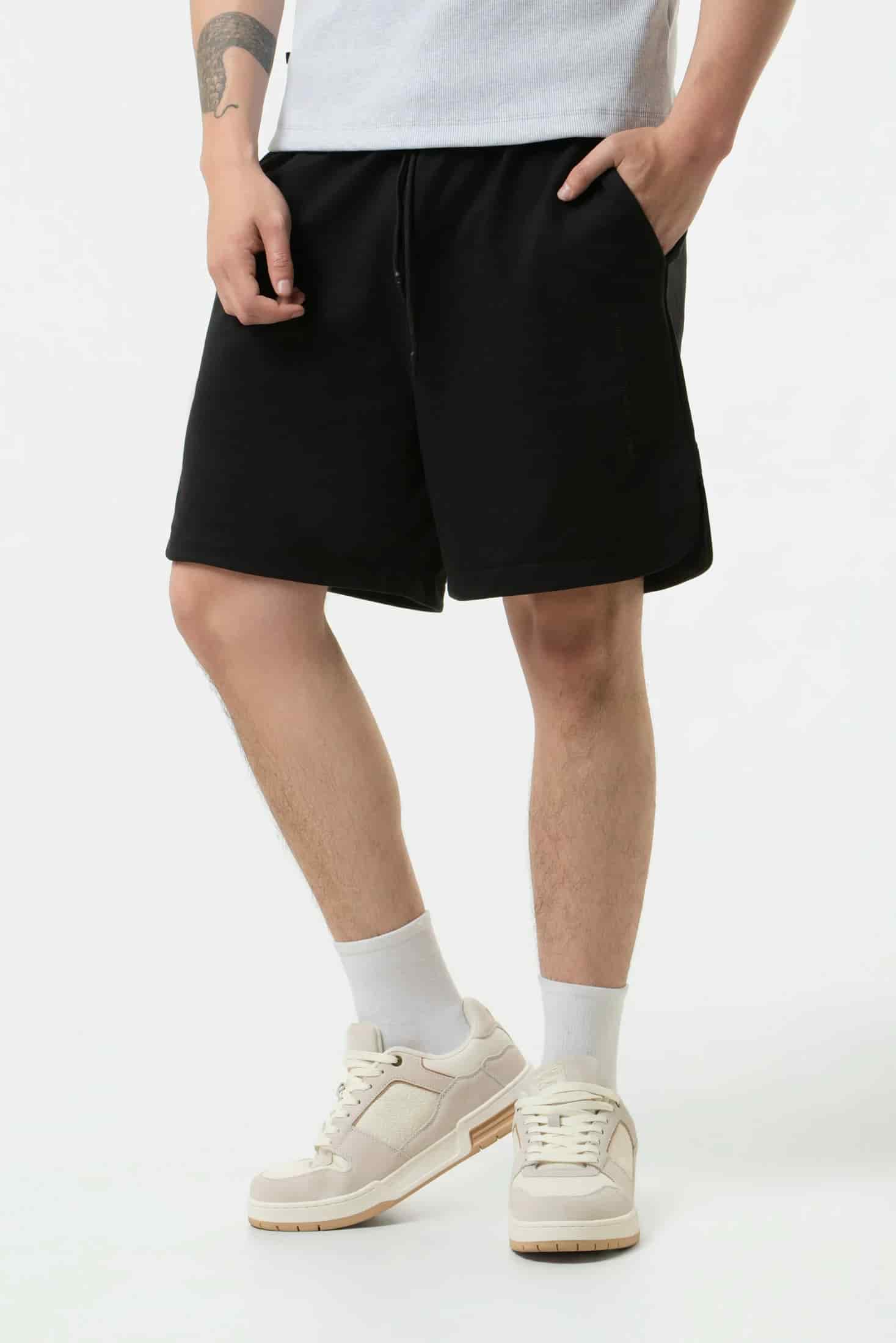 BERMUDA JOGG COLOR NEGRO - miniatura 2