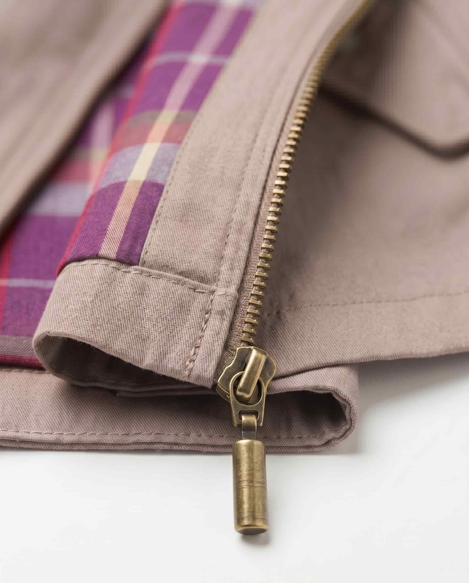 Chaqueta Harrington - Gabardina Beige - miniatura 3