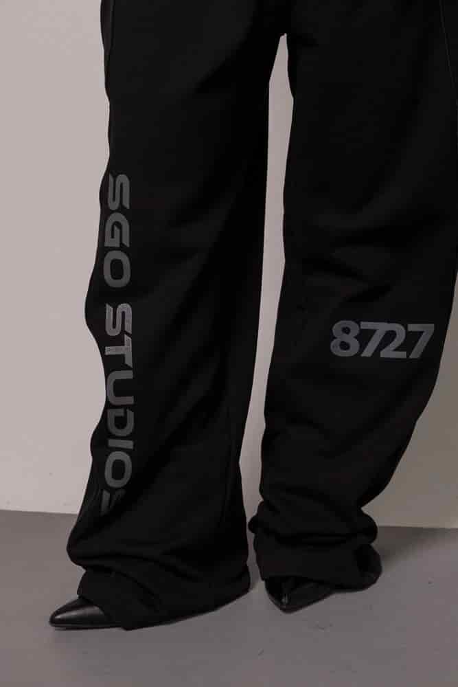 Sudadera 8727 Sgo Dama-Negra - miniatura 7