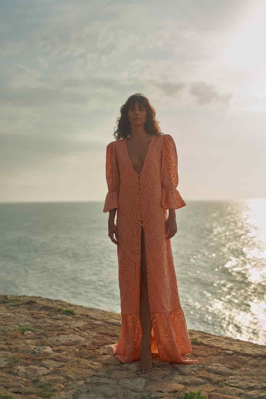 Serranía Eyelet Tunic / Apricot - miniatura 2