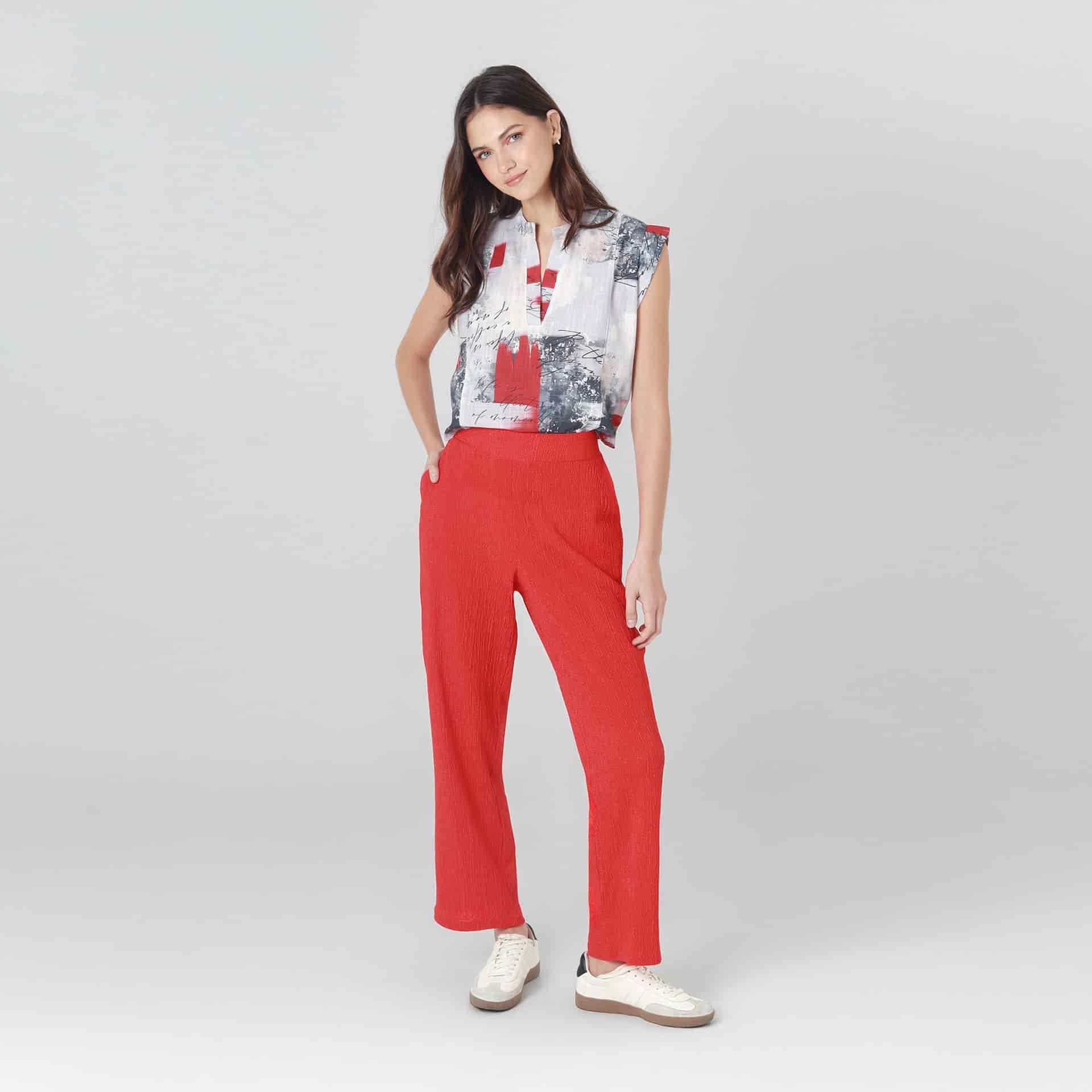 Pantalon Tiro Alto Bota Recta - miniatura 3