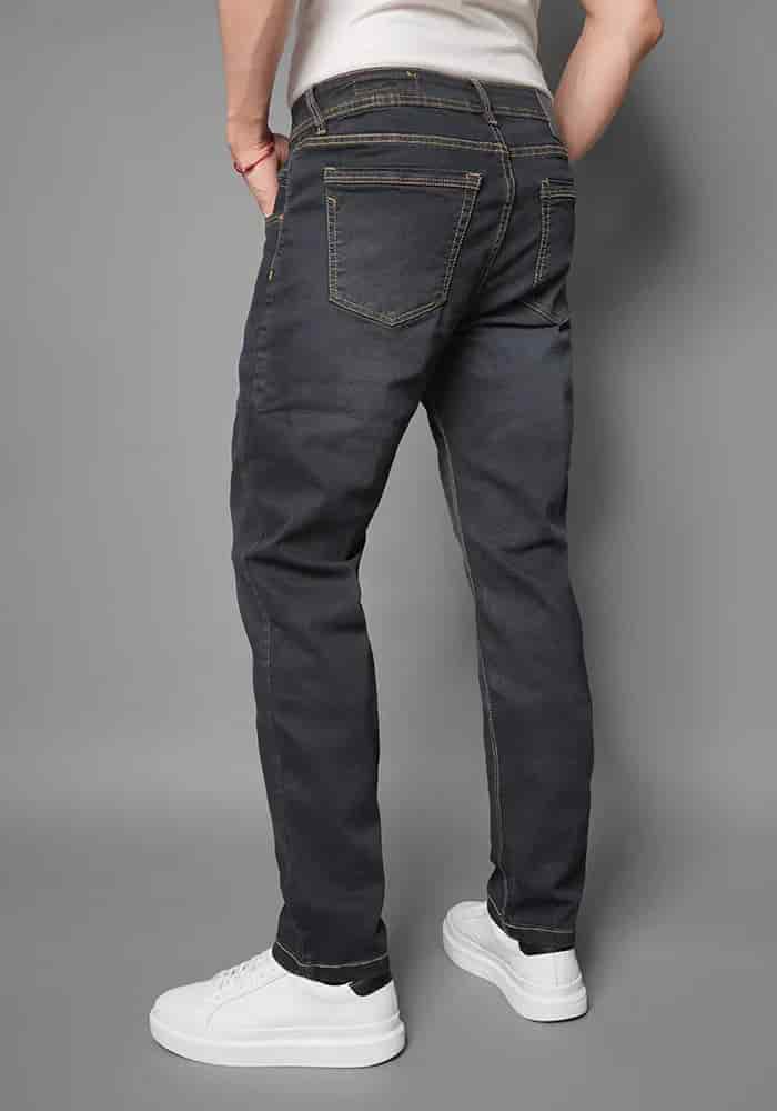 Jean para Hombre Color Azul Oscuro con Dirty | Thunder - miniatura 3