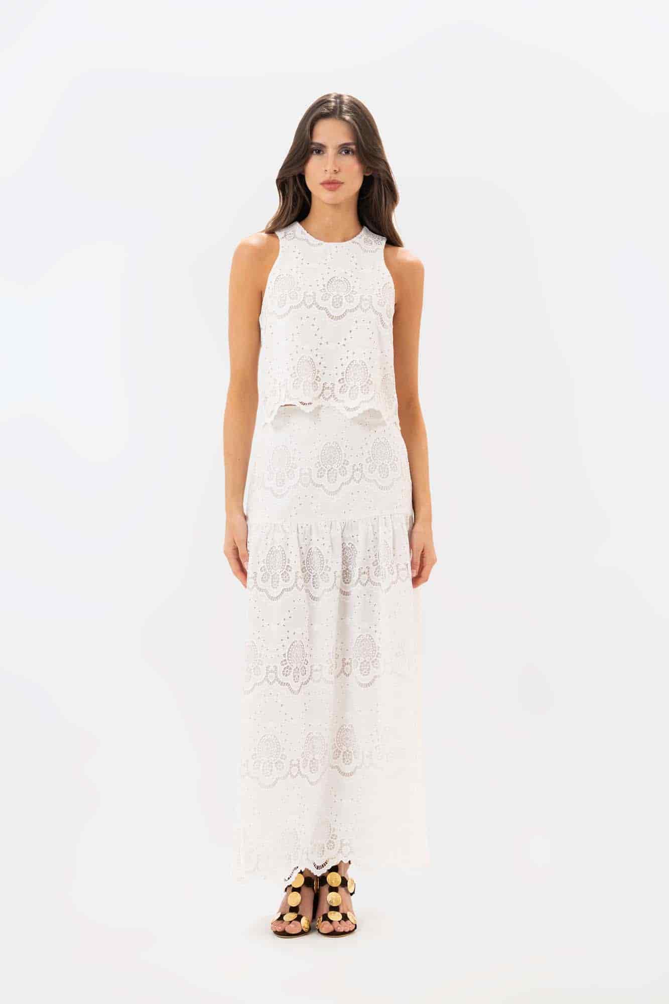 Falda Ria Ivory - miniatura 8