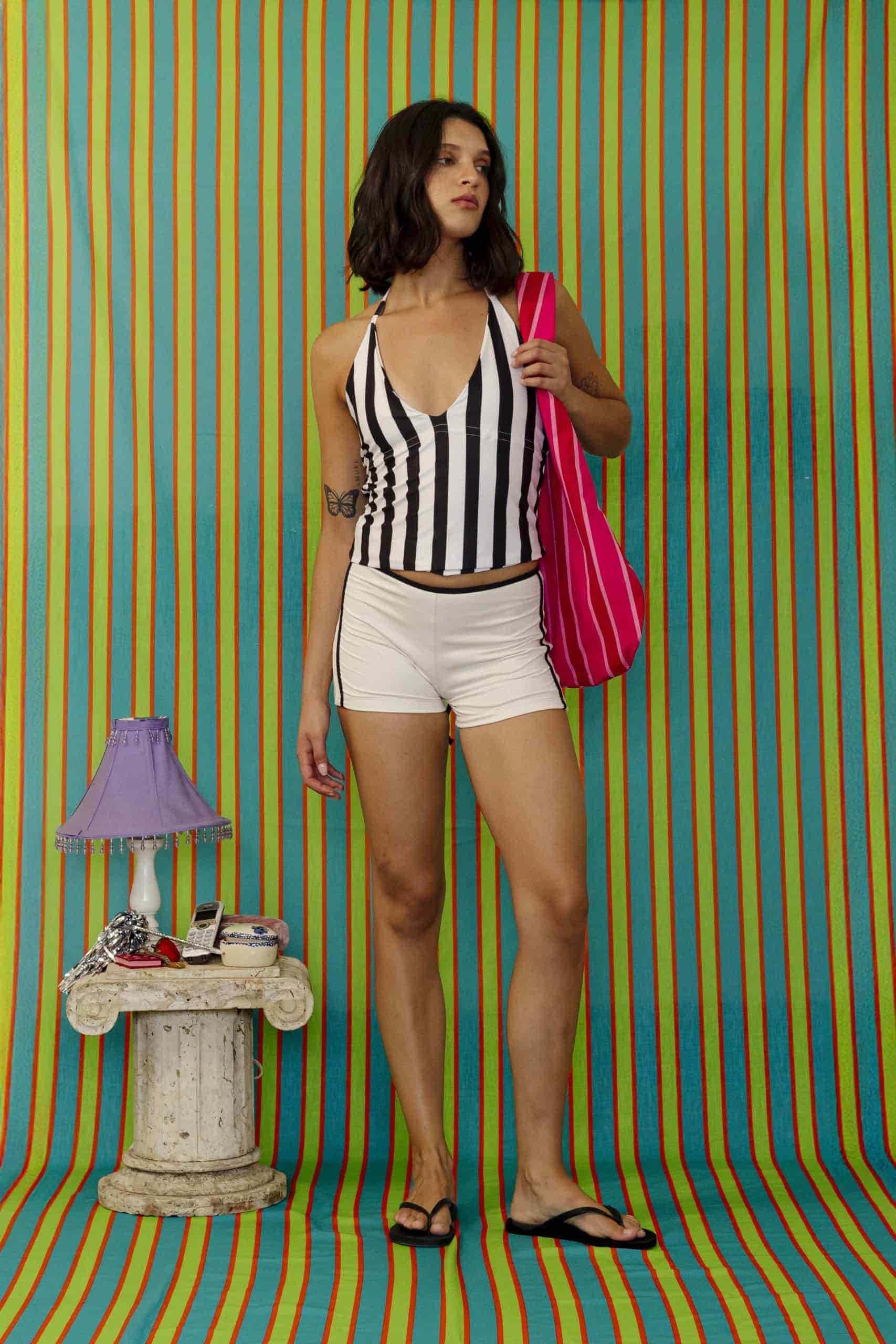 Monti Shorts In Offwhite - miniatura 1