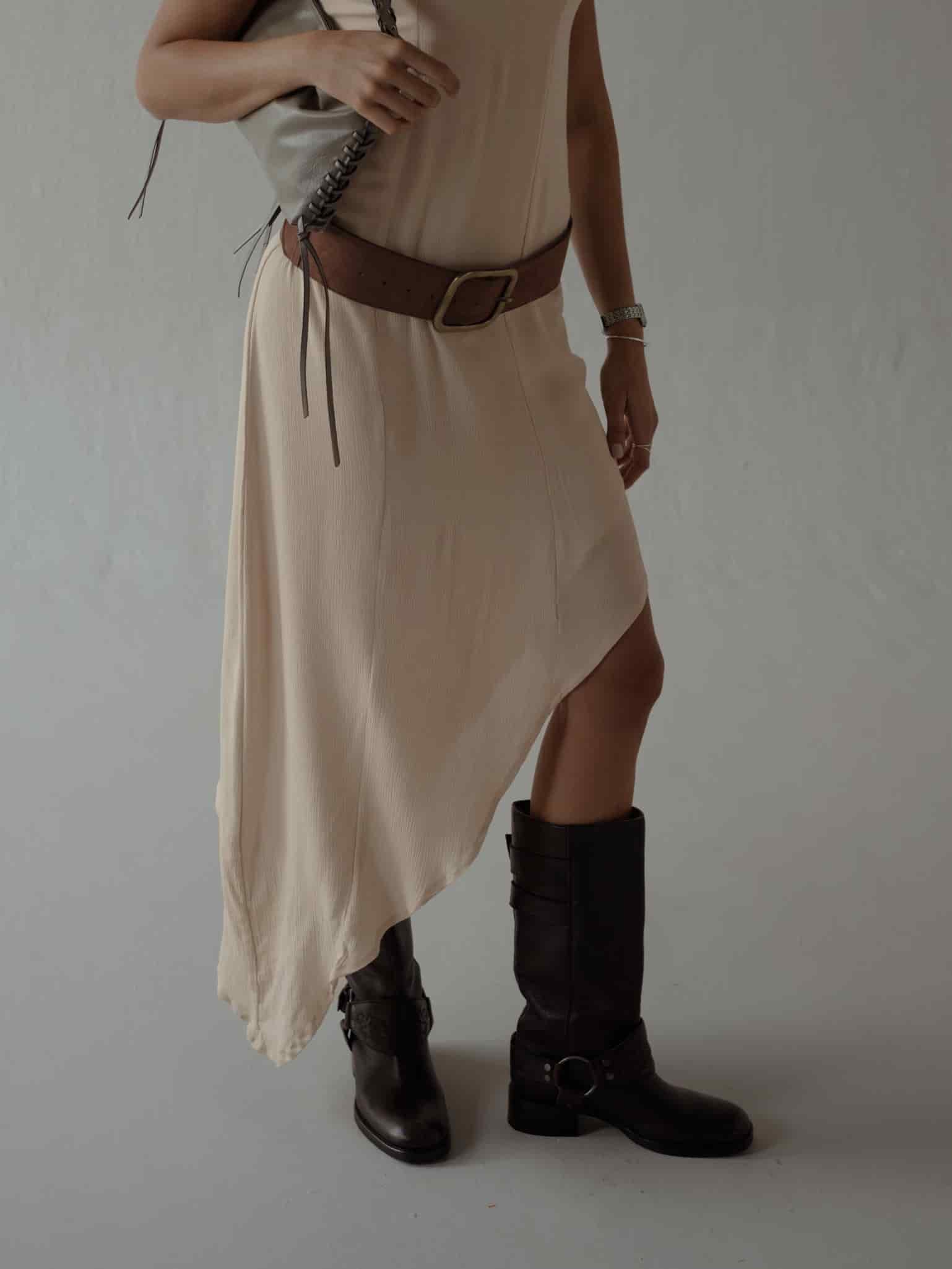 THE MINIMAL DRESS - NATURAL - miniatura 12