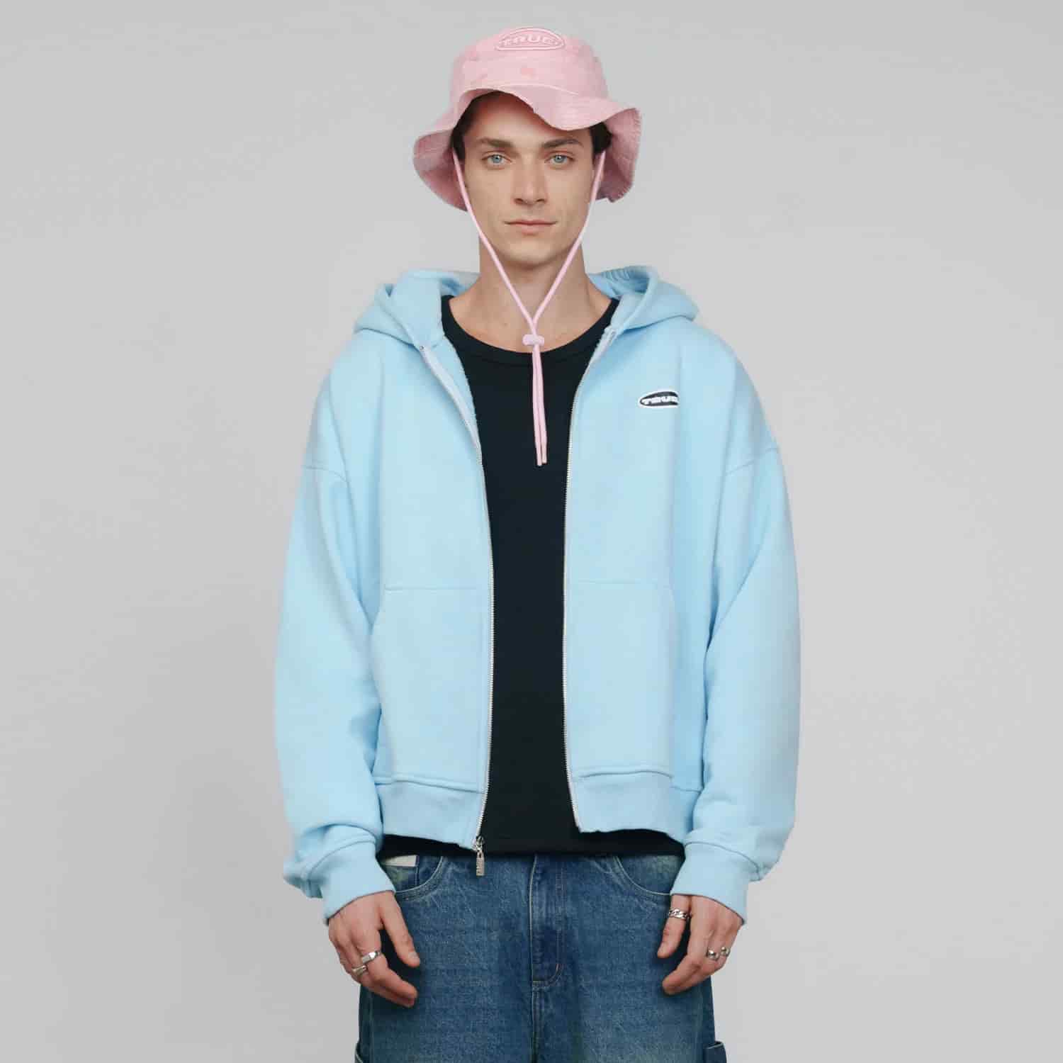 Moonlight Hoodie - Pastel Blue - miniatura 8