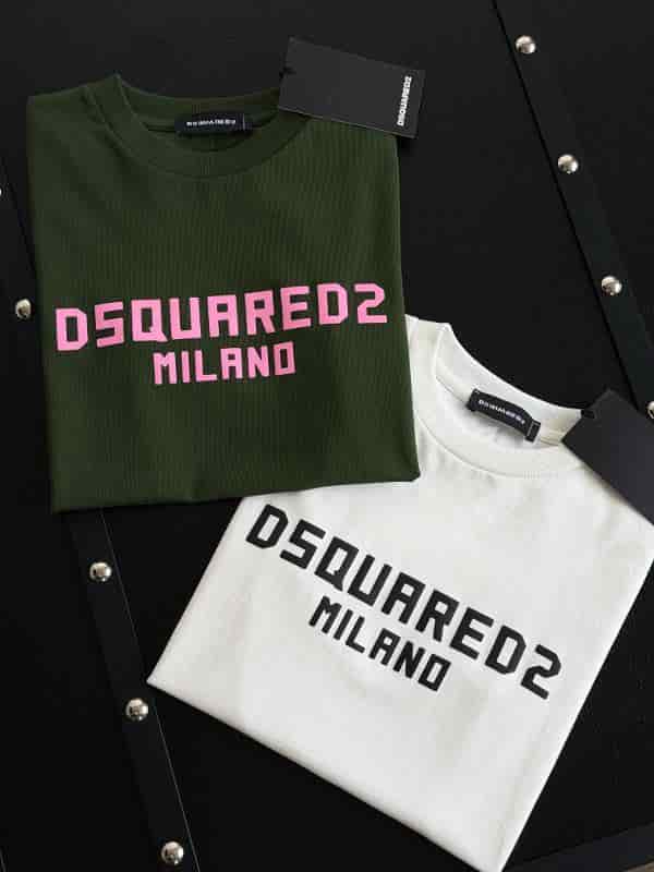 CAMISA DSQUARED2 BLANCA Y VERDE - miniatura 1