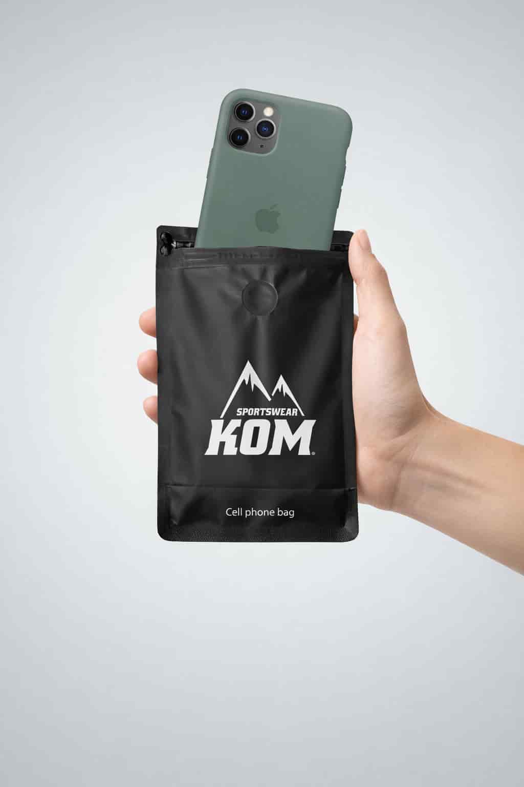 Estuche impermeable celular cierre ziploc ciclismo, running, motos, - miniatura 1