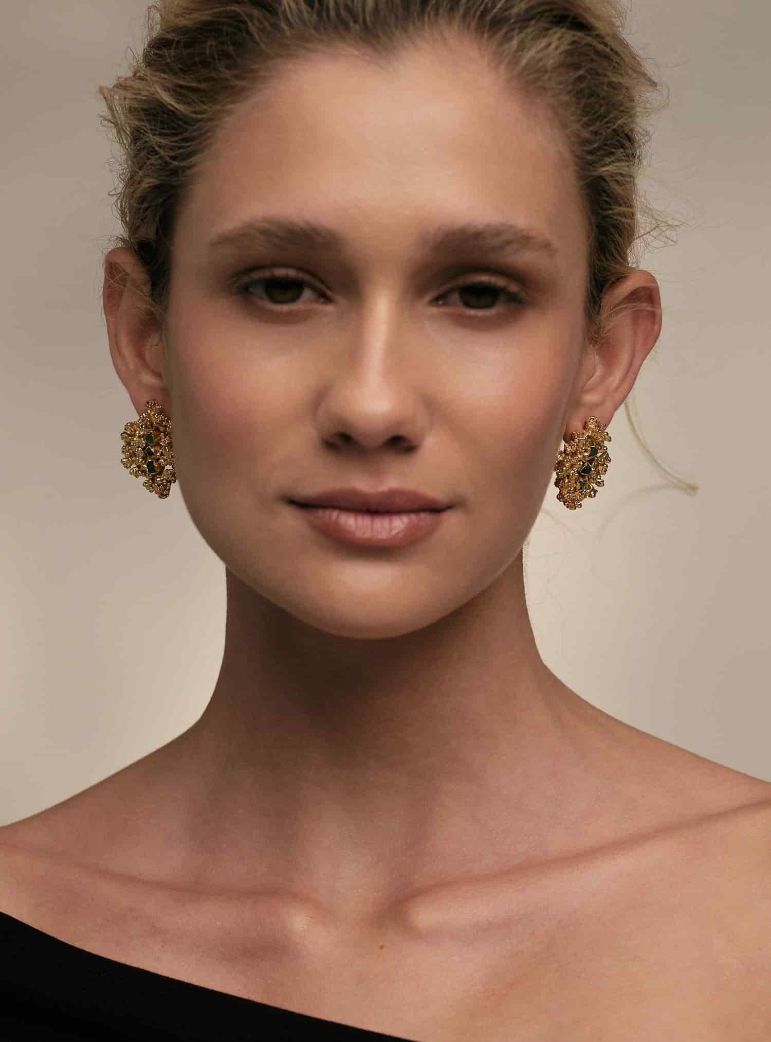 Halo 3 Emerald Earrings - miniatura 3