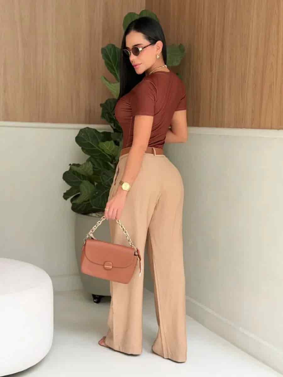 Pantalon Delia (arena ) - miniatura 2