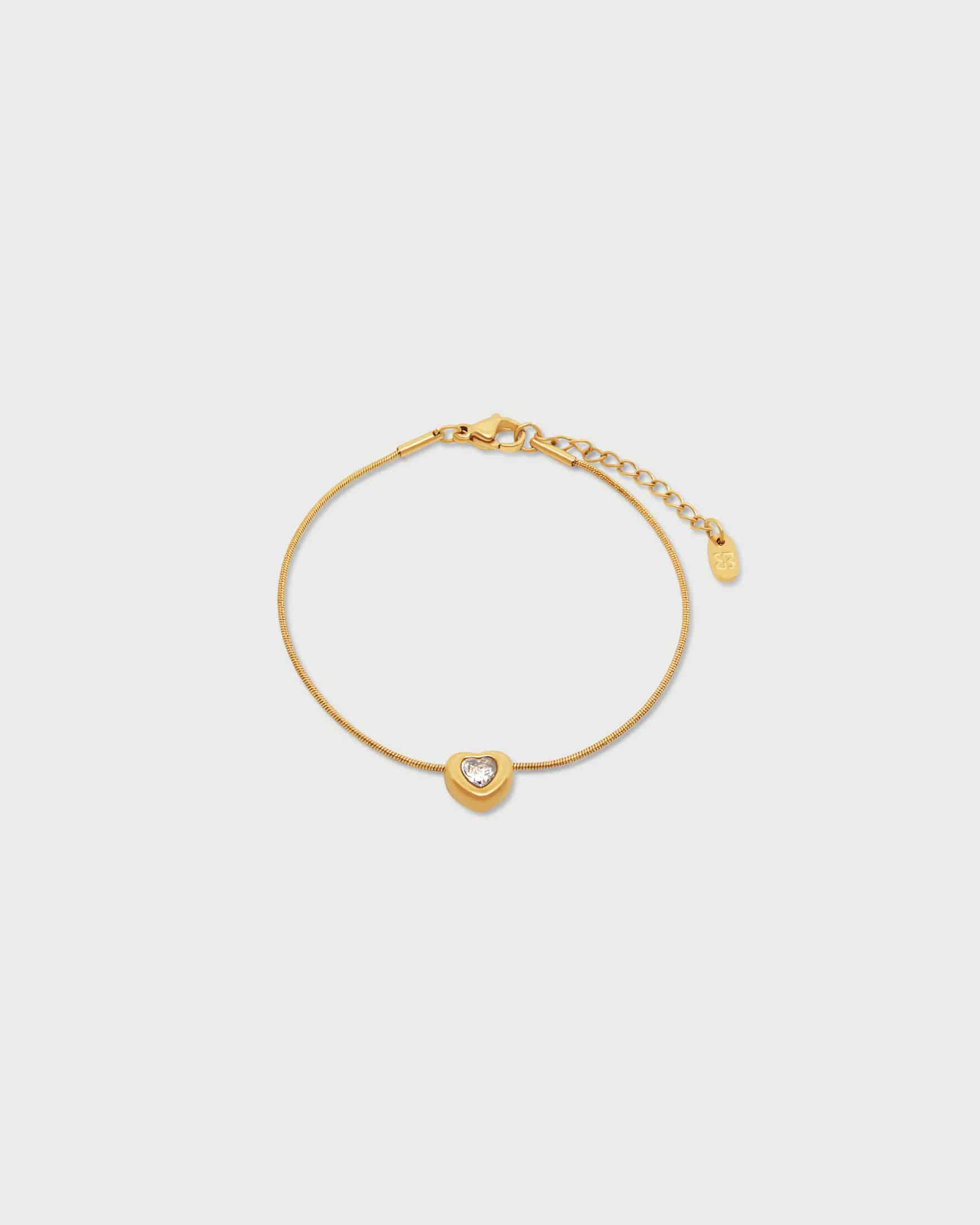 Pulsera Corazón Cristal Tinny - miniatura 1