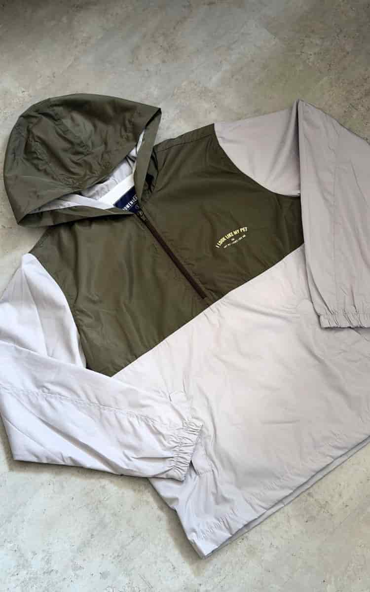 CHAQUETA ROMPEVIENTOS VERDE UNISEX - miniatura 4