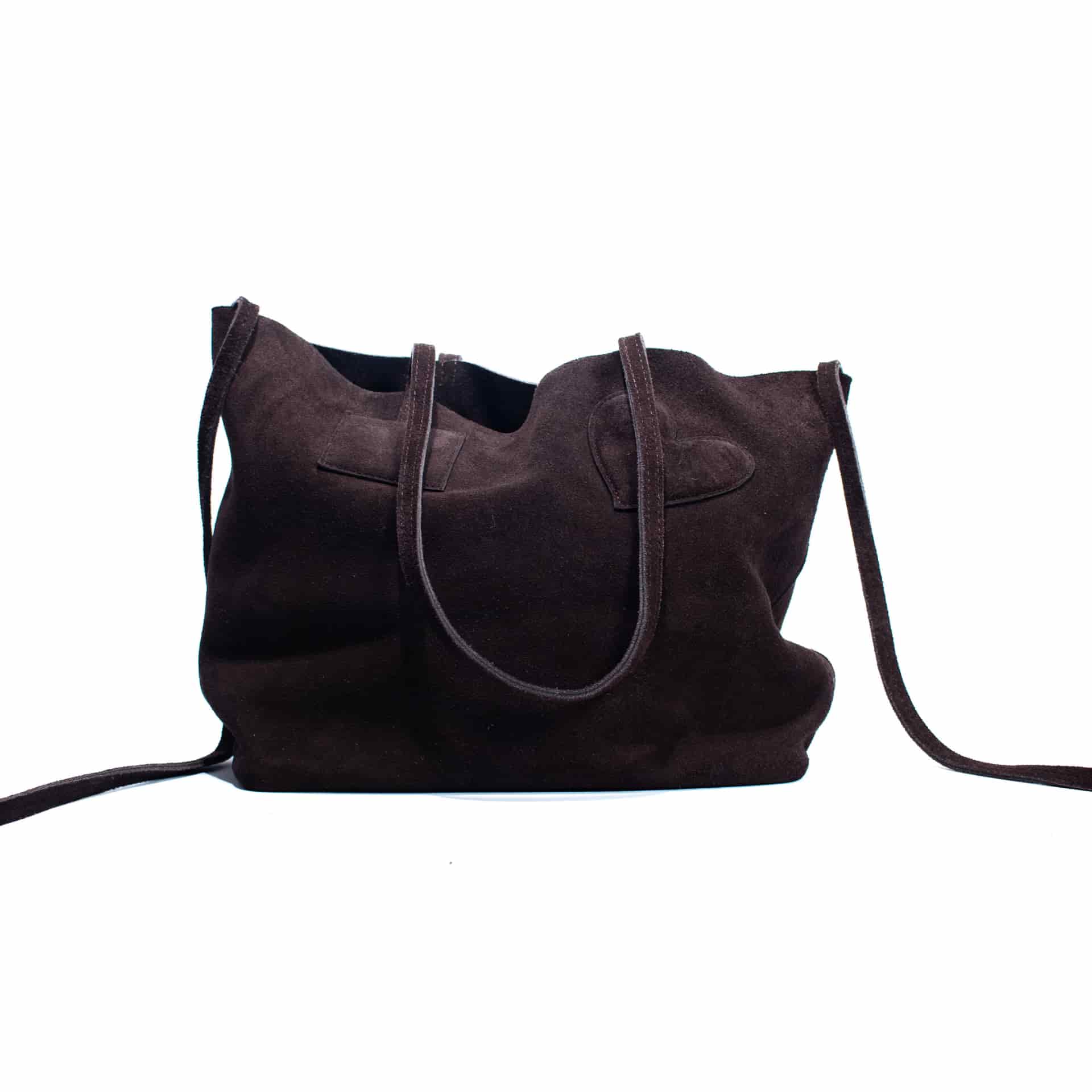 MARKET bag MIDI - CHOCOLATE - miniatura 2