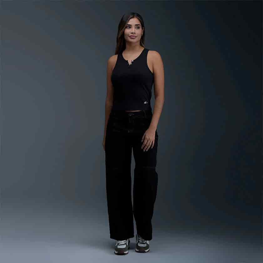 Blusa Negra Mujer - miniatura 4