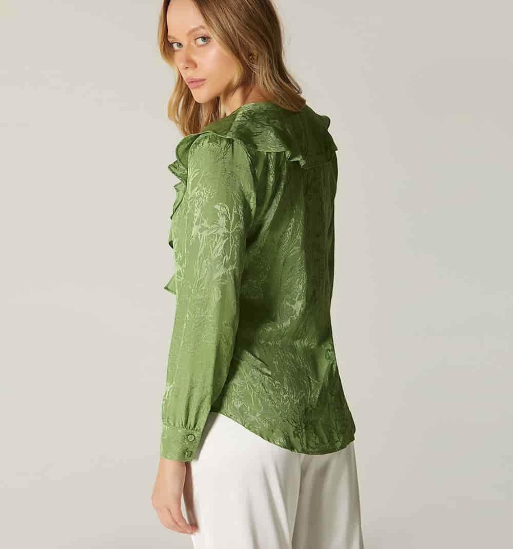 Blusa con bolero - miniatura 12