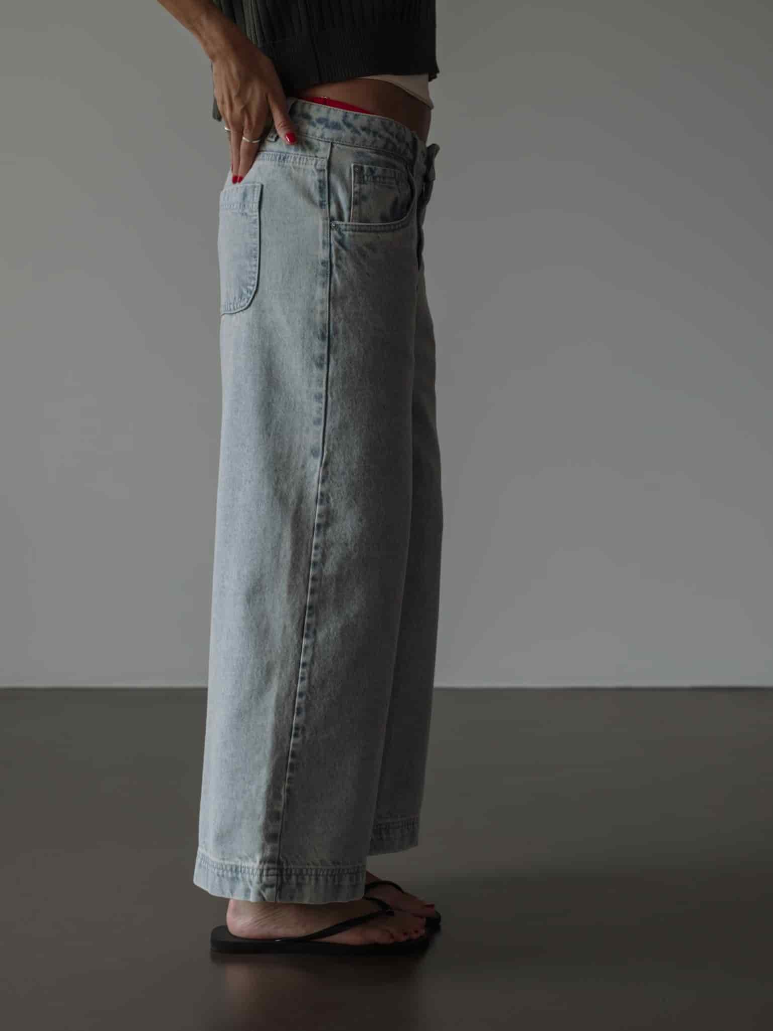 THE CULOTTE CLASSIC JEAN - NEW SOFT BLUE - miniatura 8