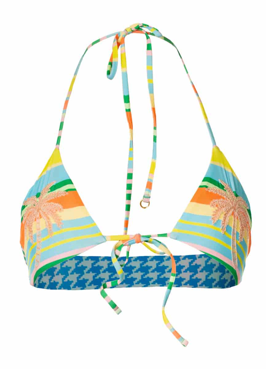 Maaji Deep Sea Lines Pascal Fixed Triangle Bikini Top - miniatura 5