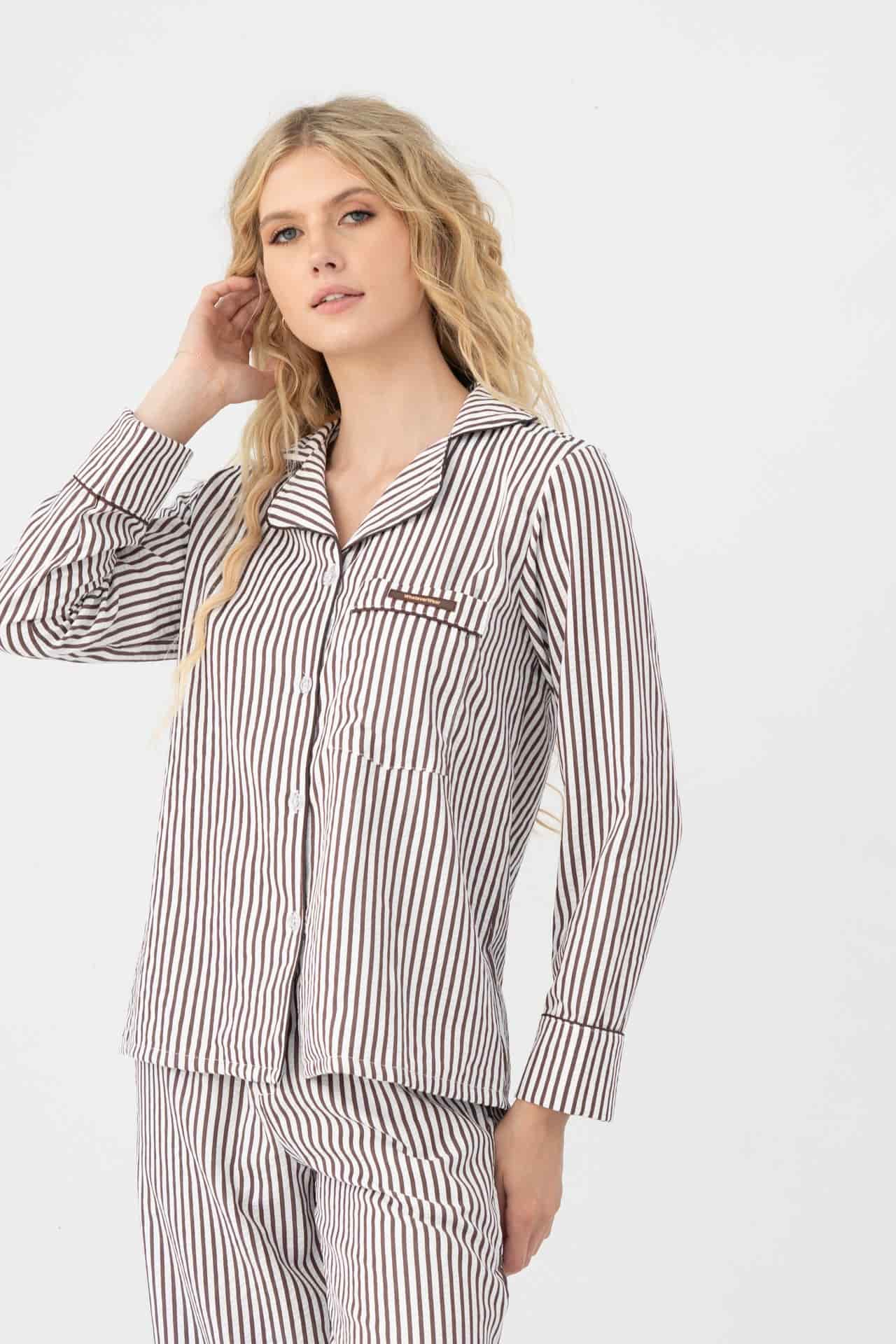 Set Pantalon Belice Espresso Stripe - miniatura 3