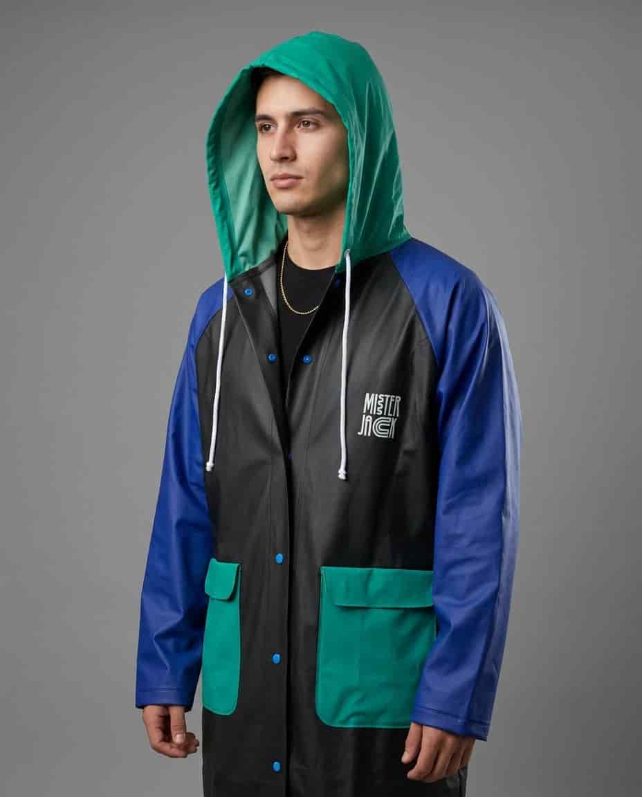 Raincoat Armor Negro Fest - miniatura 5