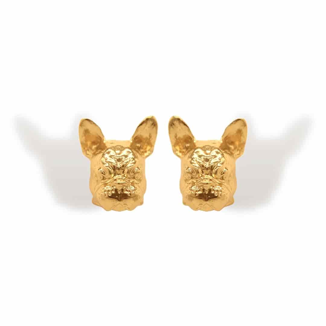 Aretes de Bulldog Francés - miniatura 1