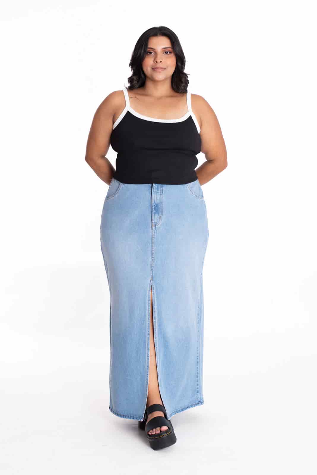 Crop Top Solaris Negro - miniatura 7