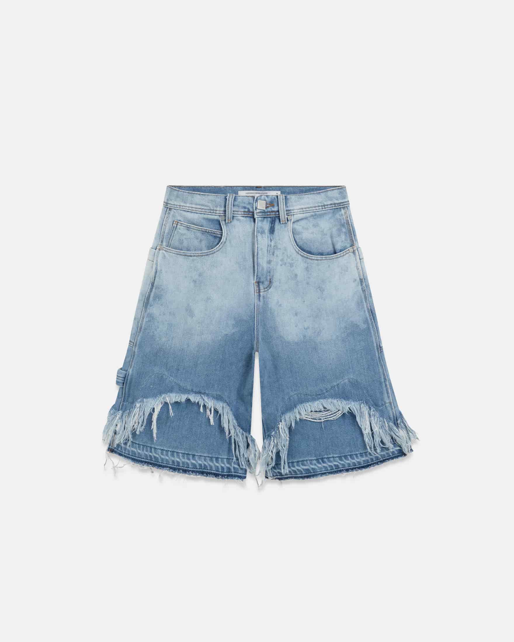 Holy State UNDRGLD Double Destroyed Jorts Blue - miniatura 3