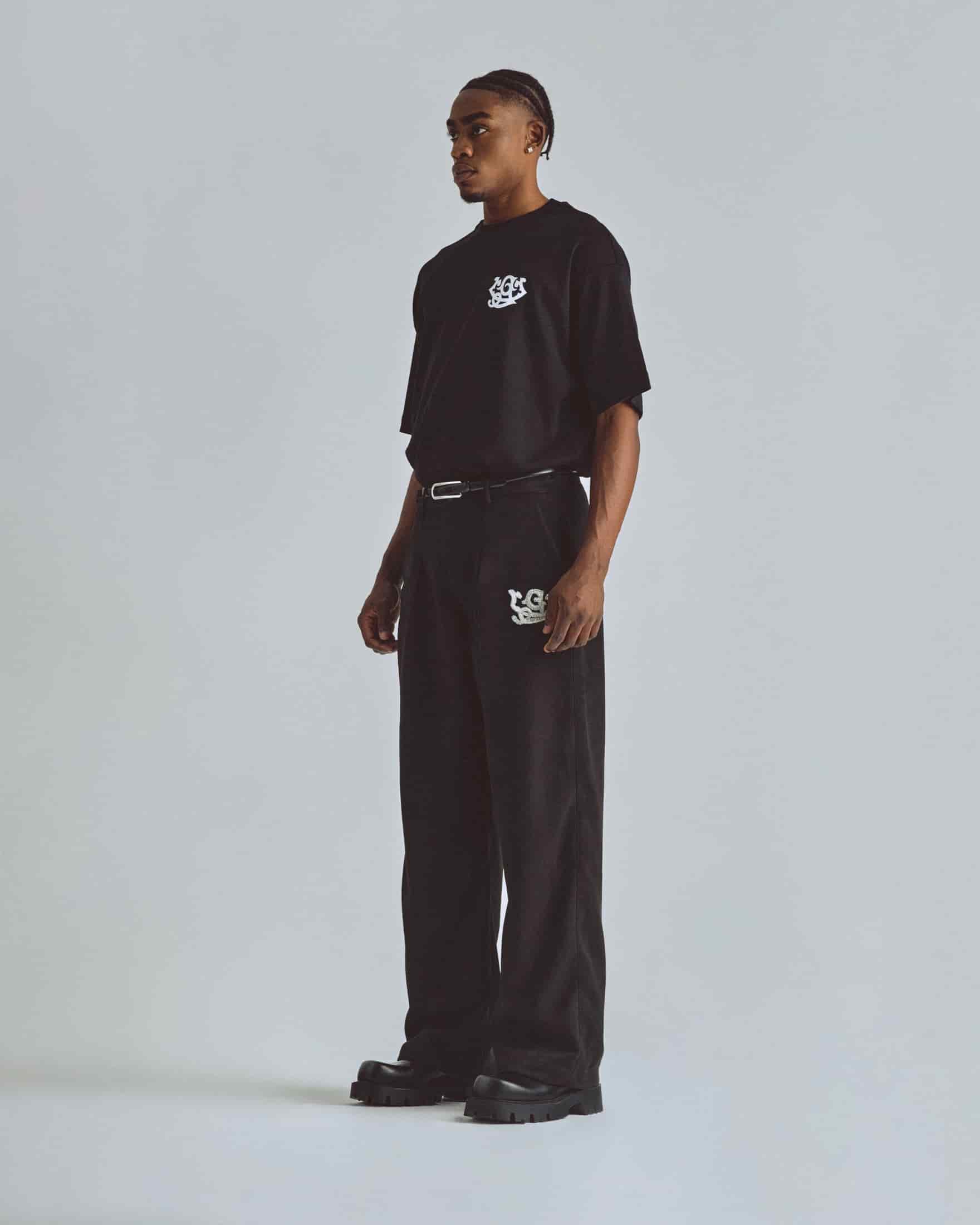 The Path Monogram Boxy Fit Tshirt Black - miniatura 5