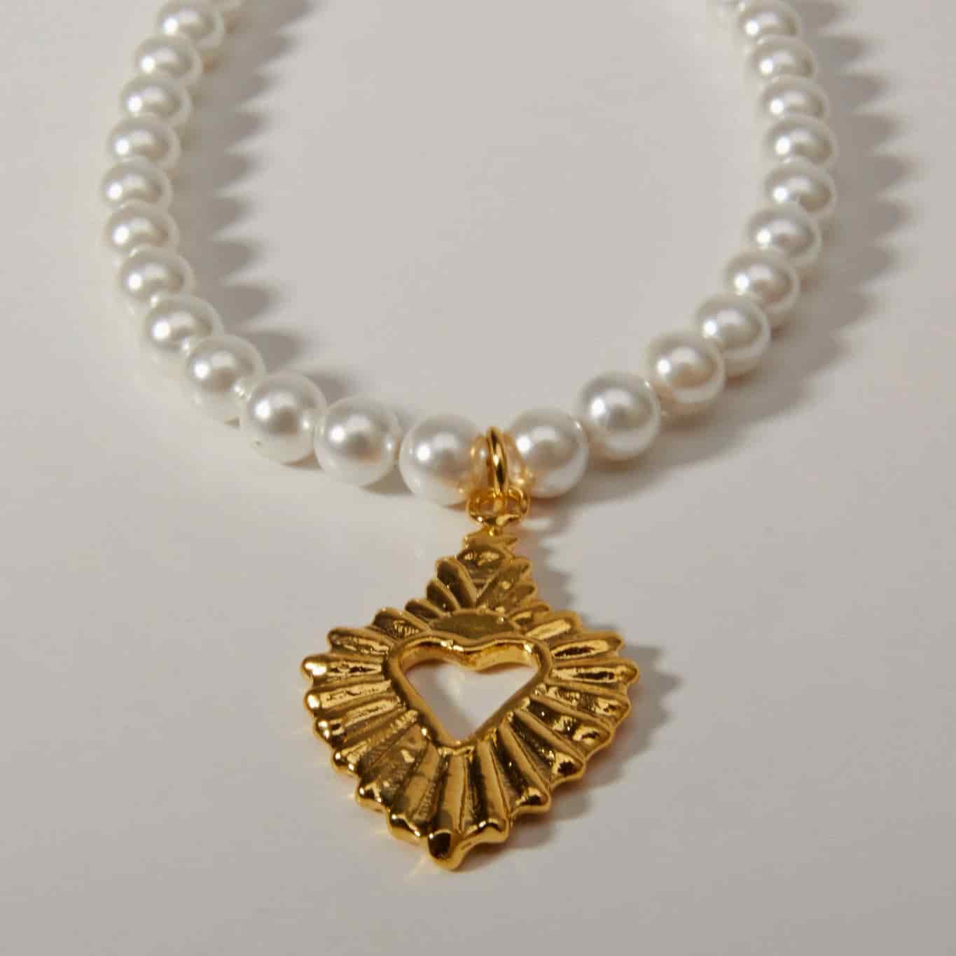 Amore Pearl Necklace - miniatura 3