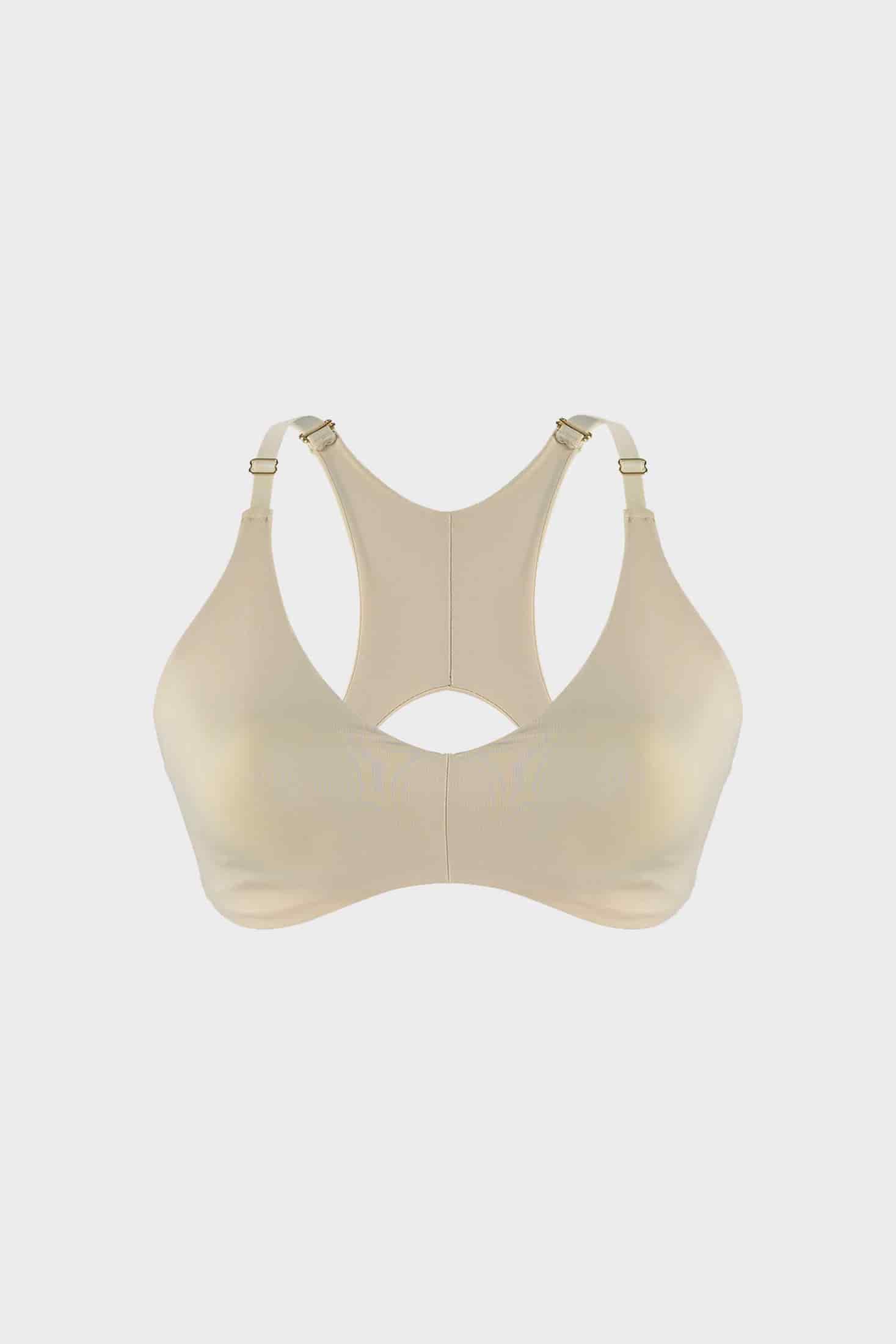 BRALETTE LISO ELLIPSE SIN ARO NI COPA TOTAL COMODIDAD 24 HORAS PIEL - miniatura 3