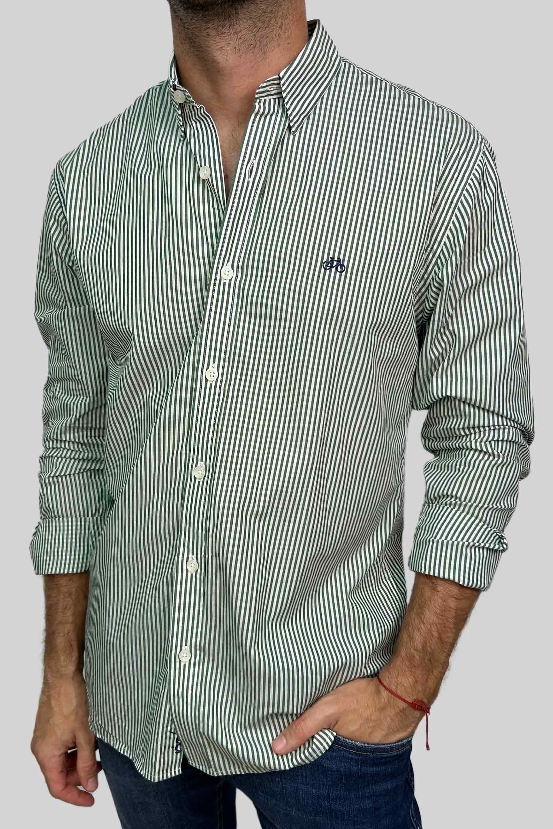 CAMISA GREEN LINES - miniatura 1