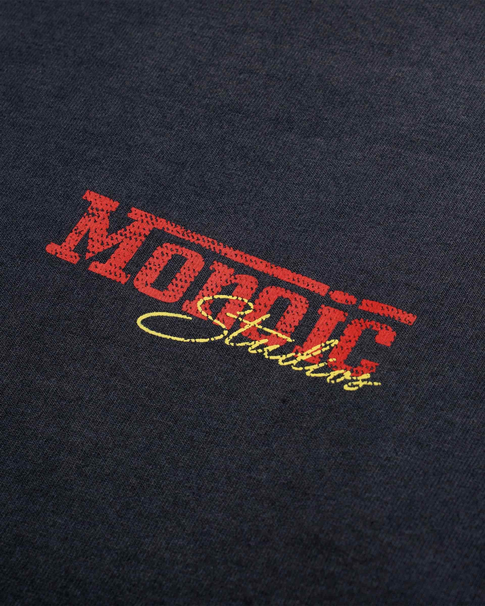 Camiseta Oversized Fit Monza - Negro Desgastado - miniatura 4