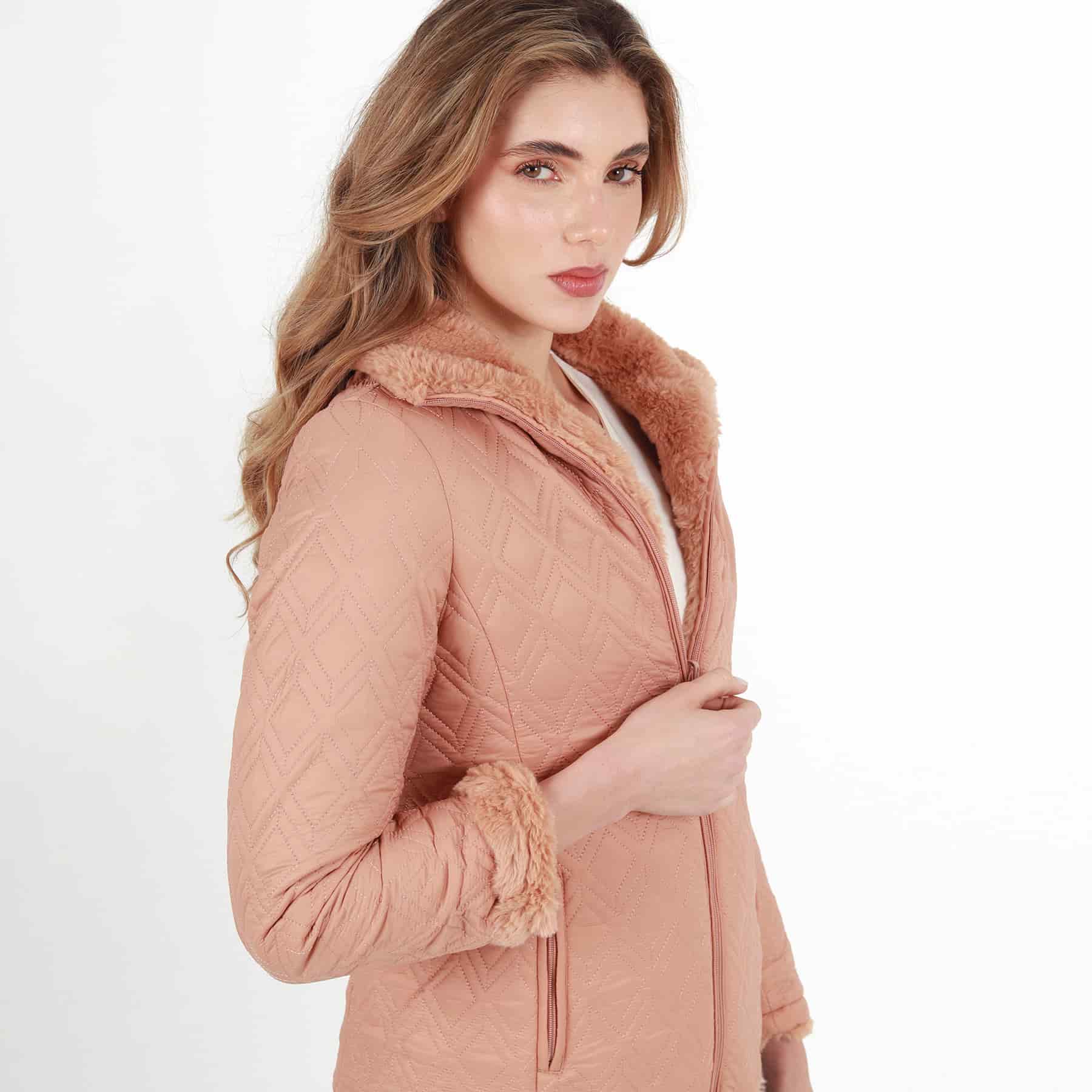 Chaqueta Doble faz Acolchada Suave - miniatura 5