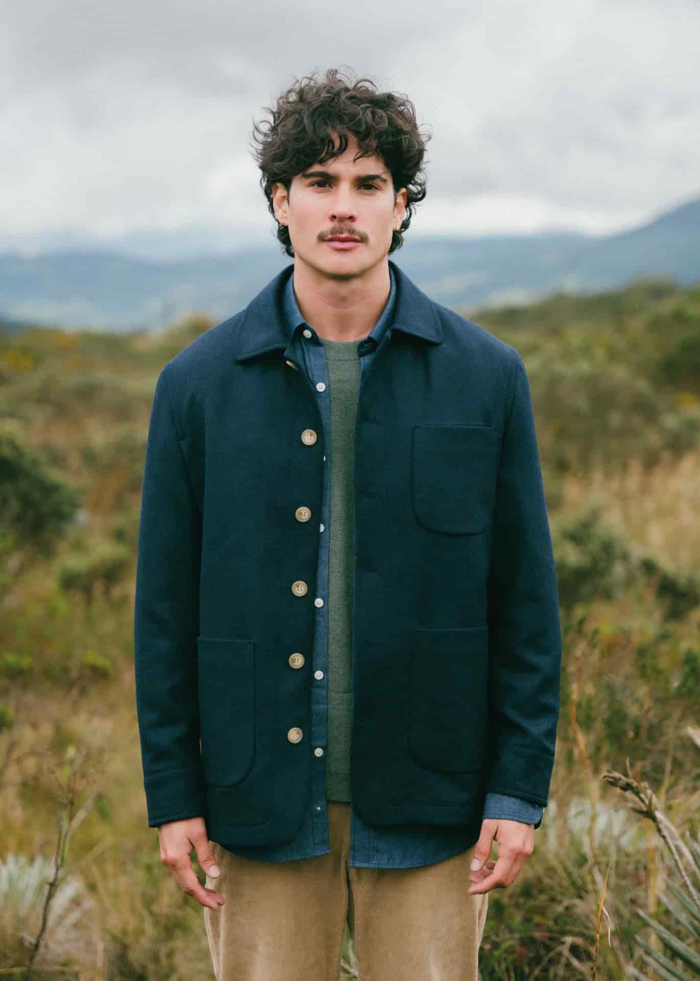 Chaqueta Porto Azul Oscuro - miniatura 5