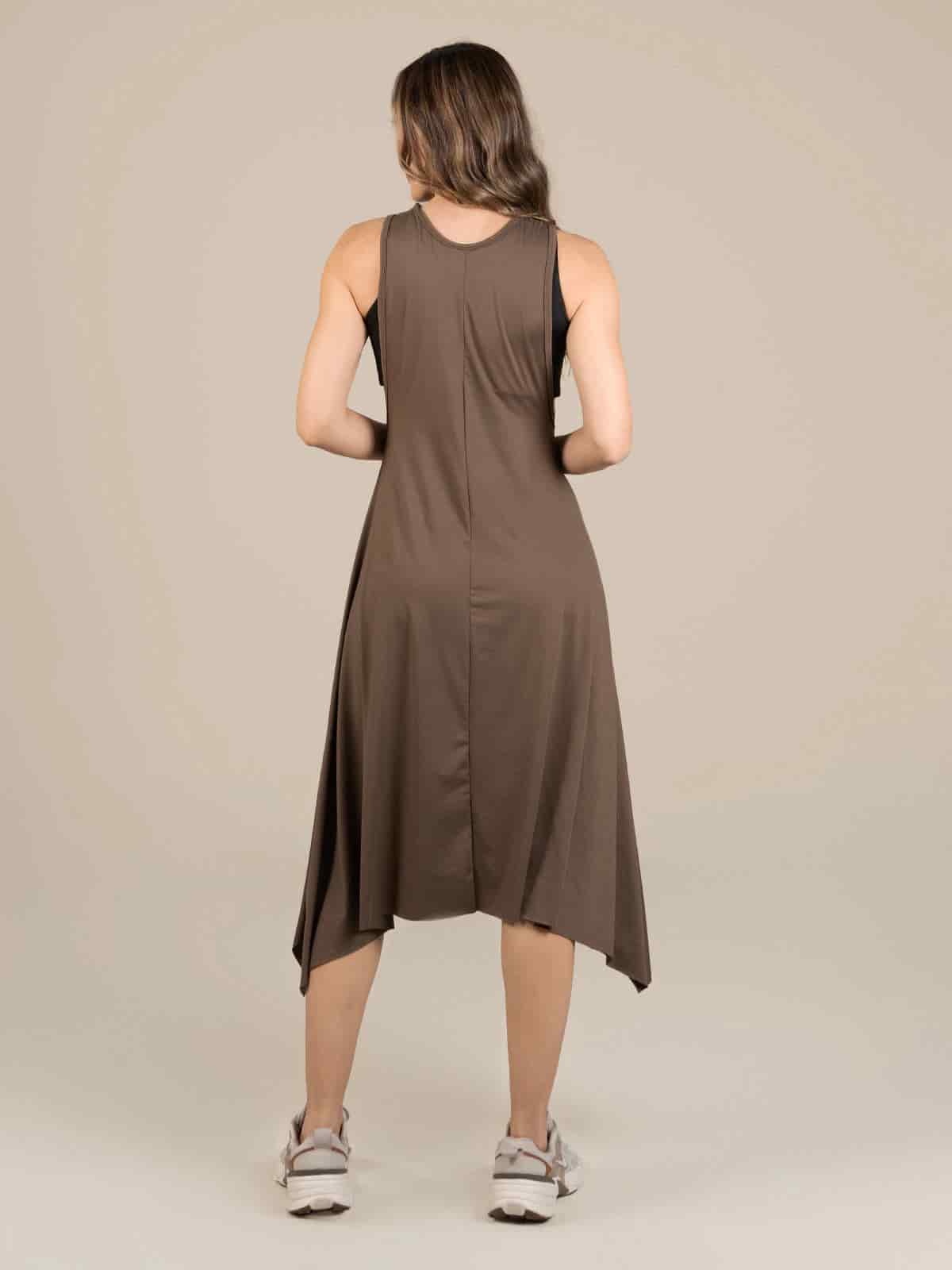 Vestido danila melon cafe - miniatura 3