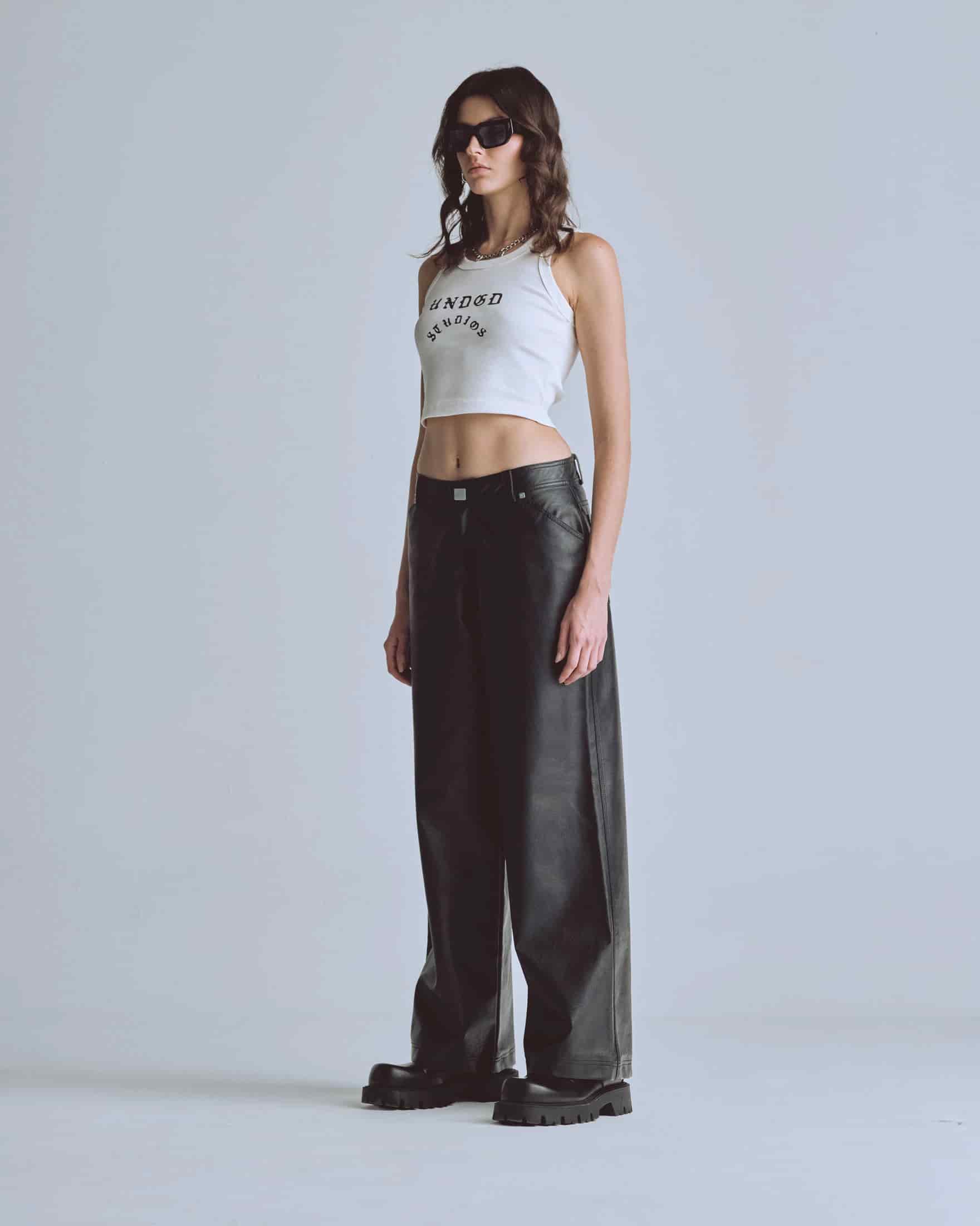 W Capsule UNDGD STUDIOS Tank Top White - miniatura 5