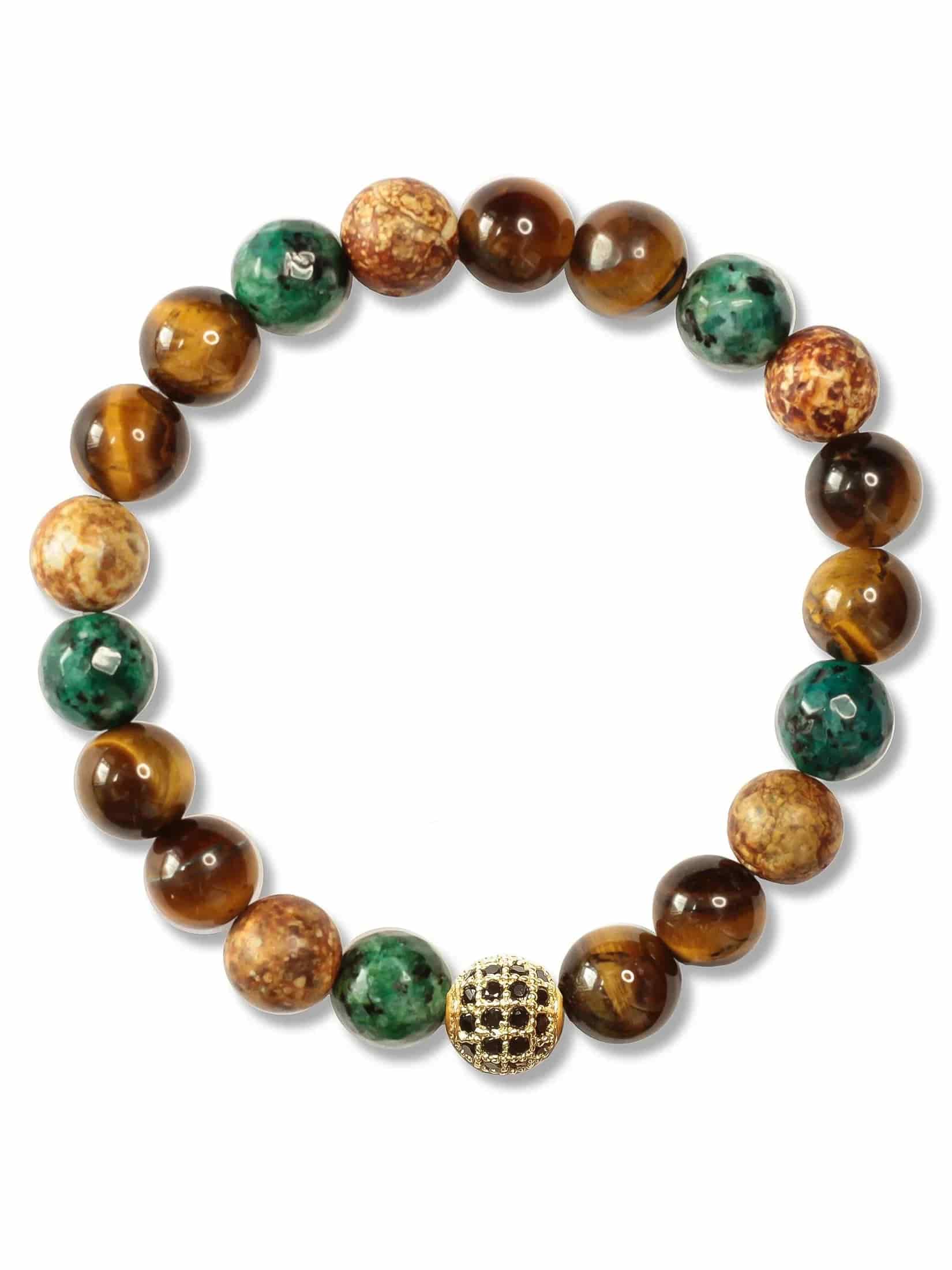 Brazalete Tigre Africa 8mm - miniatura 1