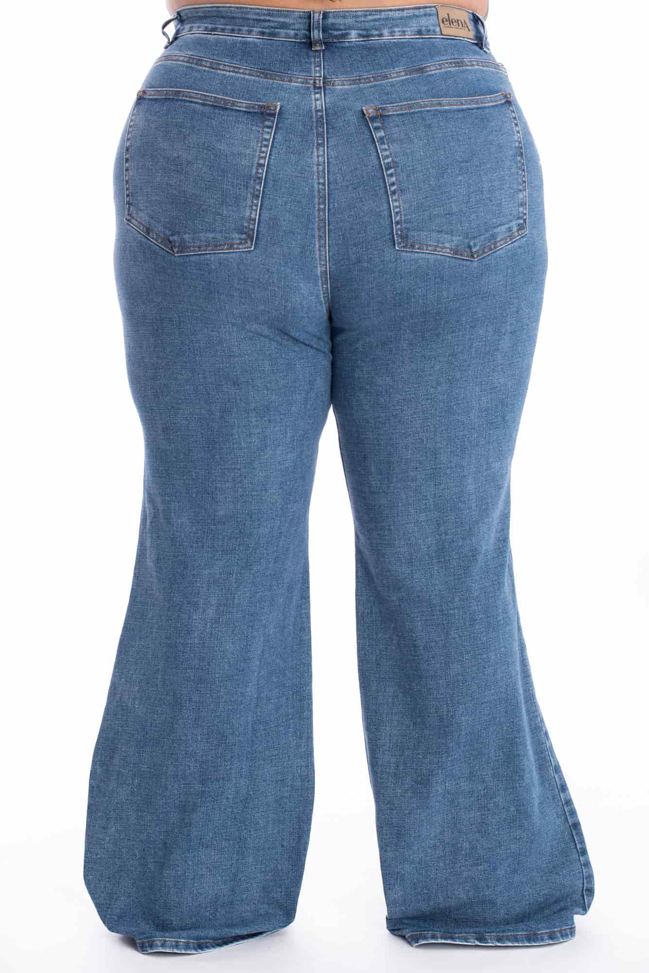 Jean Flare Azul Medio 387 - miniatura 5
